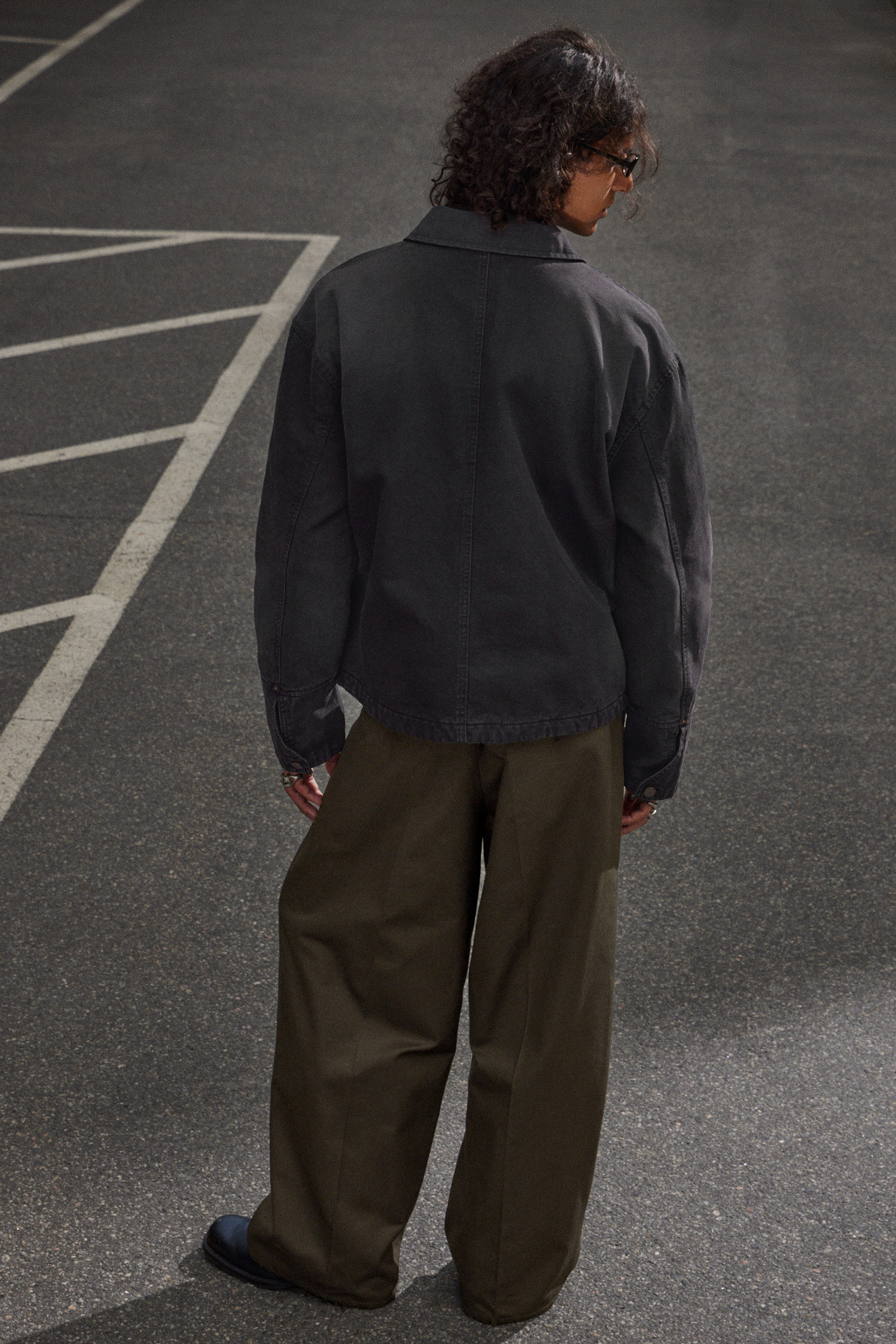 RELAXED WASHED UTILITY JACKET - XNAUWBI