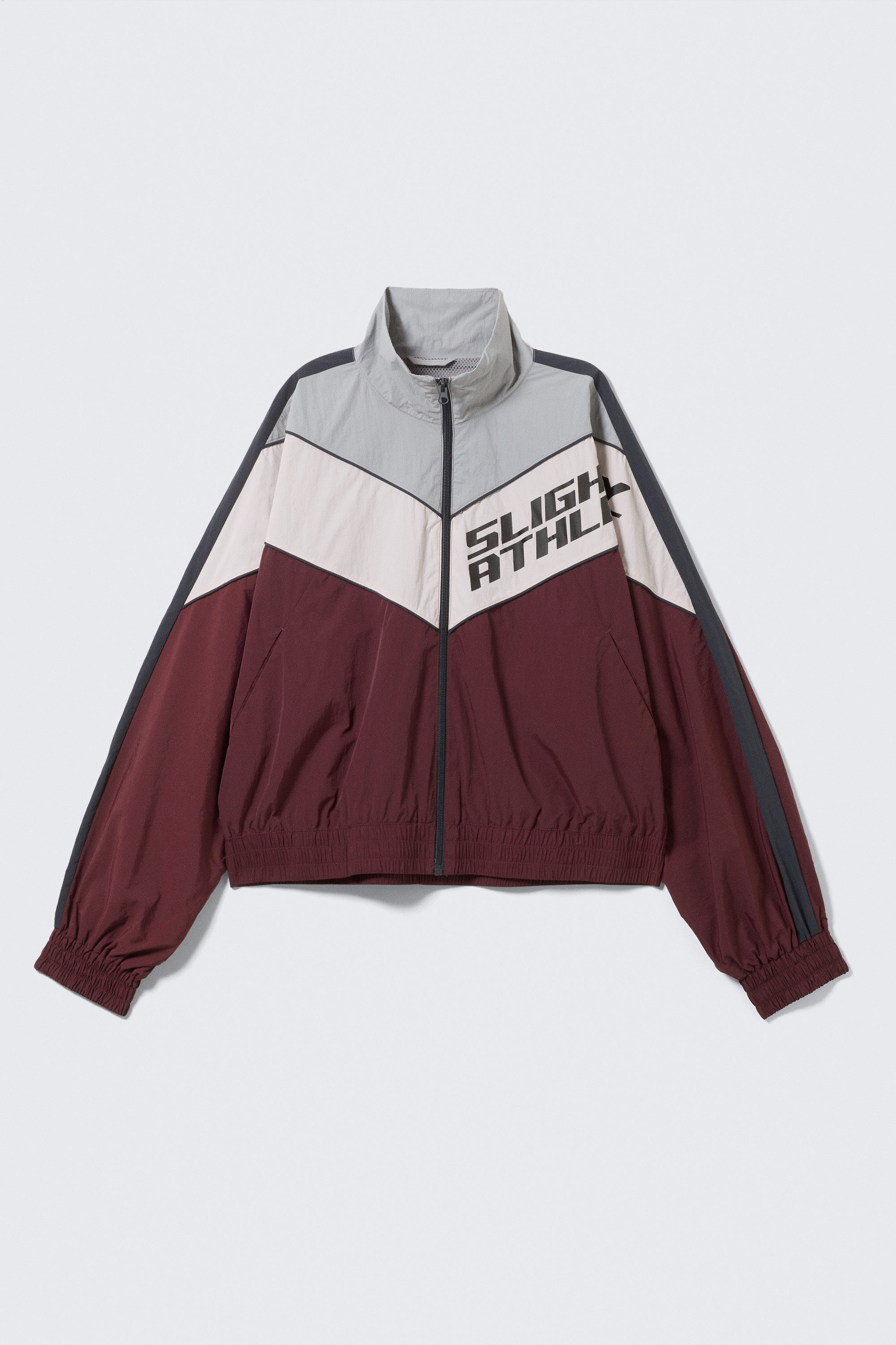 GRAPHIC COLOURBLOCK TRACK JACKET - XNAUWBI