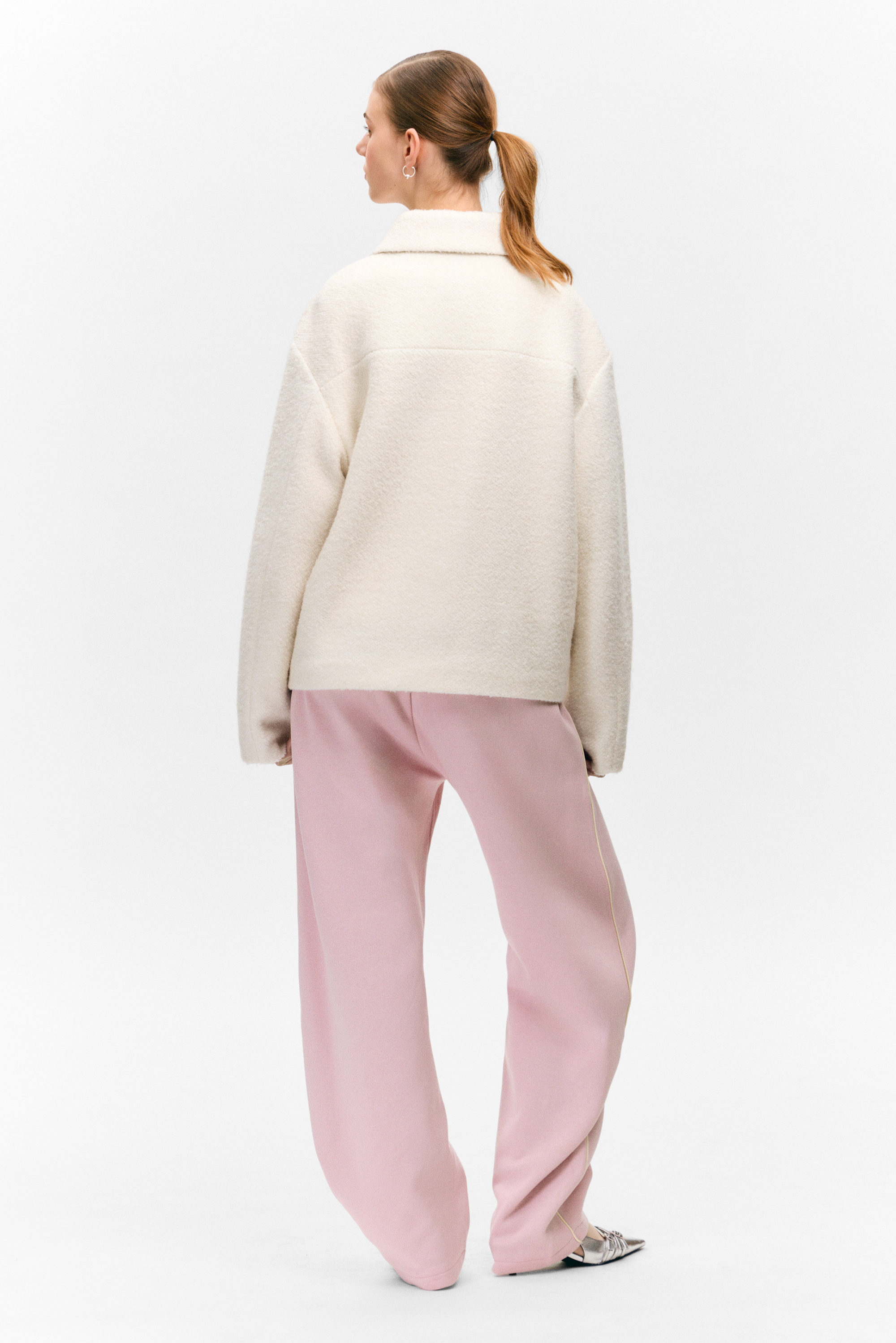 SINGLE-BREASTED WOOL BLEND JACKET - XNAUWBI