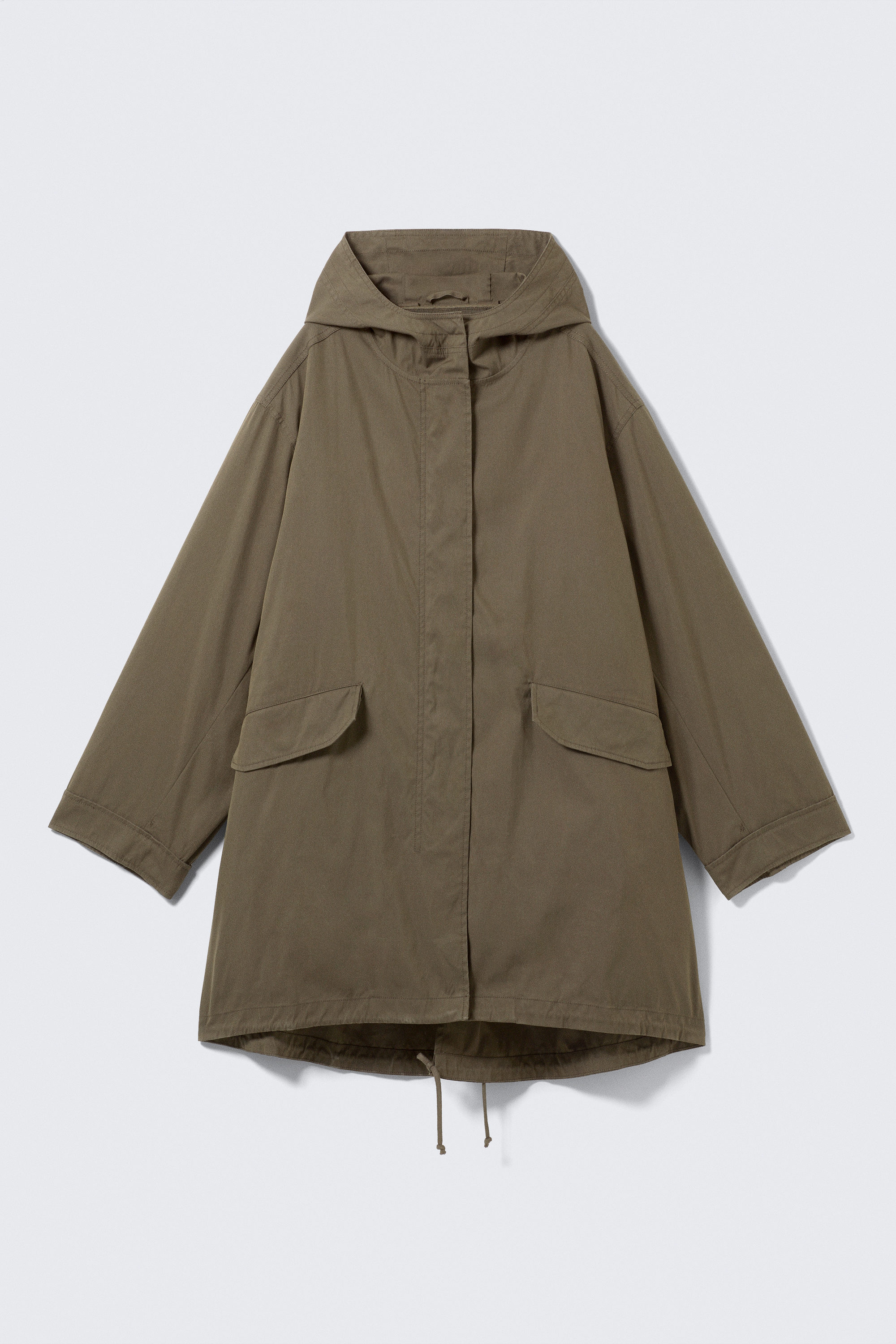 OVERSIZED PARKA WITH DETACHABLE LINING - XNAUWBI