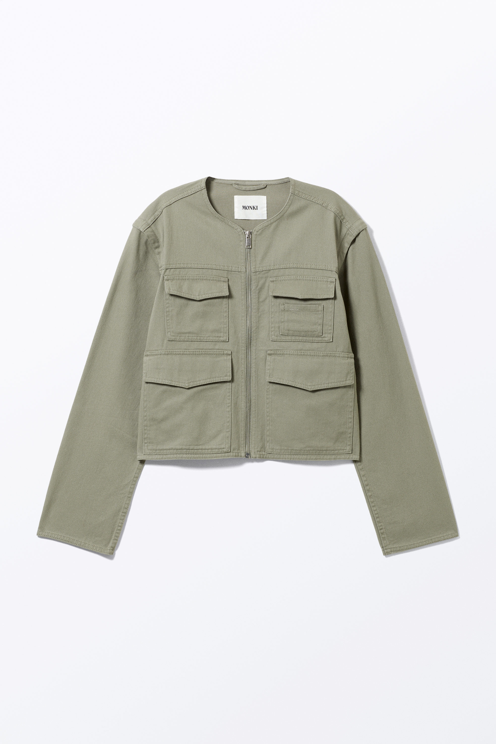 DETACHABLE SLEEVE COTTON JACKET - XNAUWBI