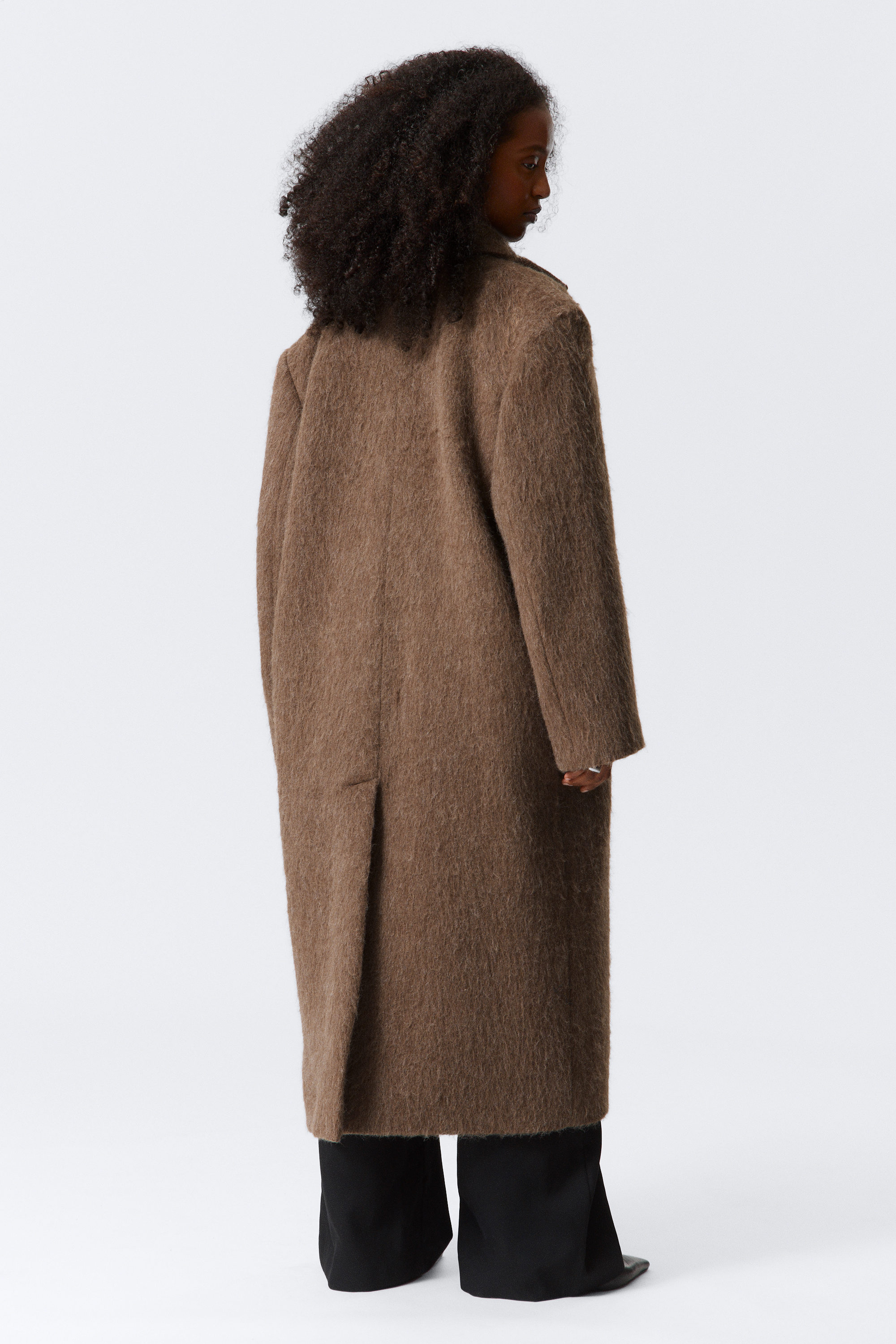 OVERSIZED WOOL-BLEND COAT - XNAUWBI