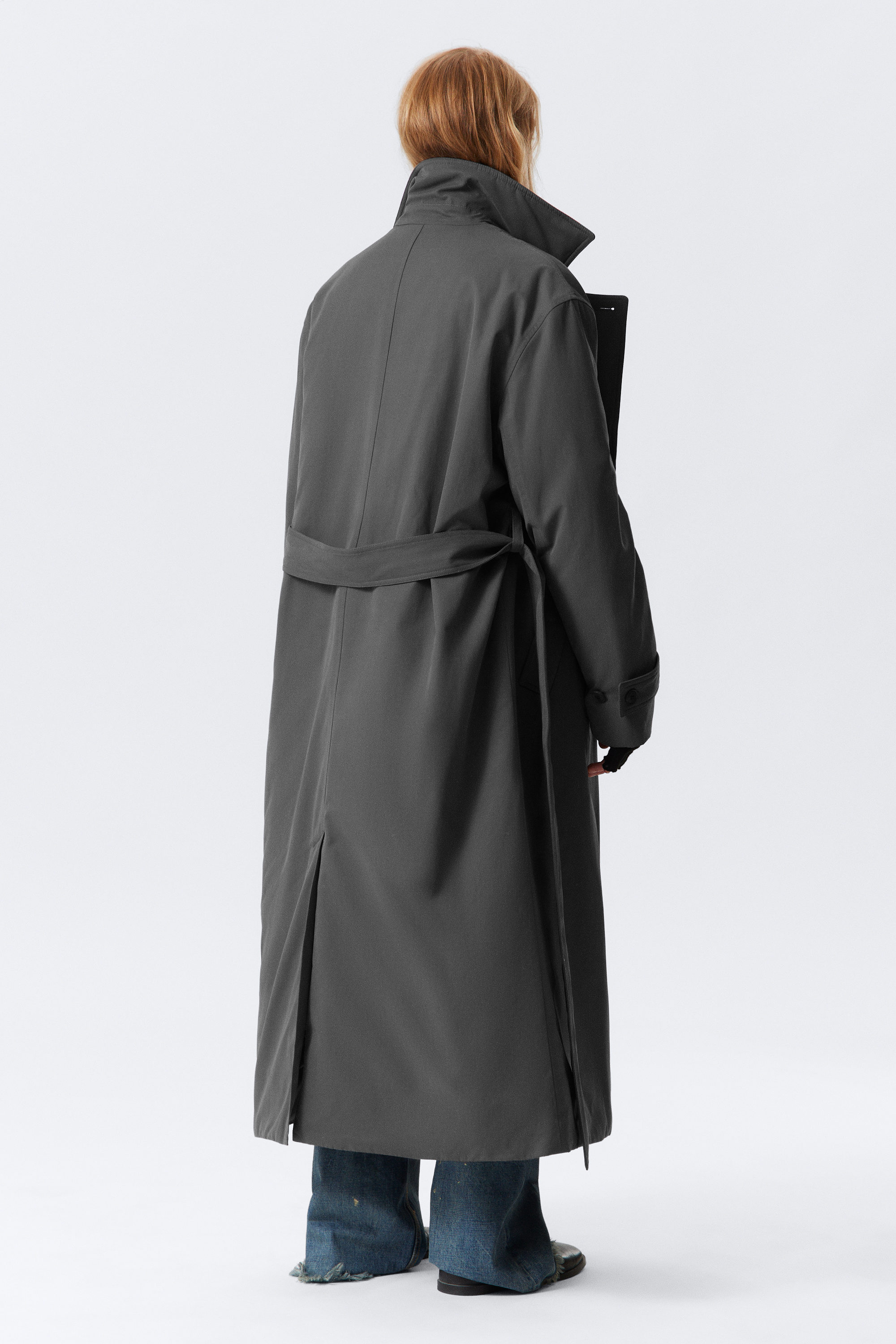 OVERSIZED PADDED TRENCH COAT - XNAUWBI