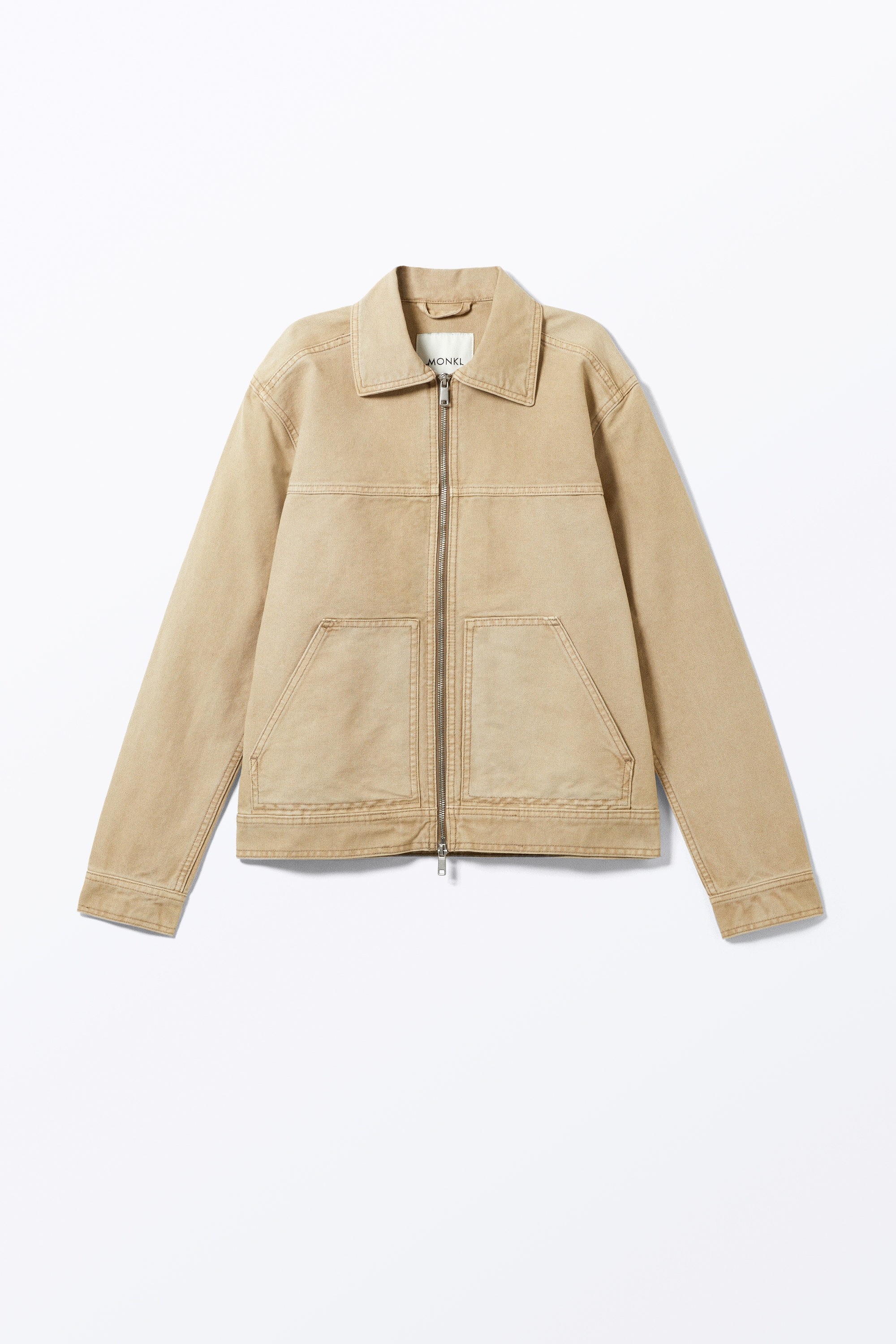 TWO-WAY ZIP OXFORD JACKET - XNAUWBI