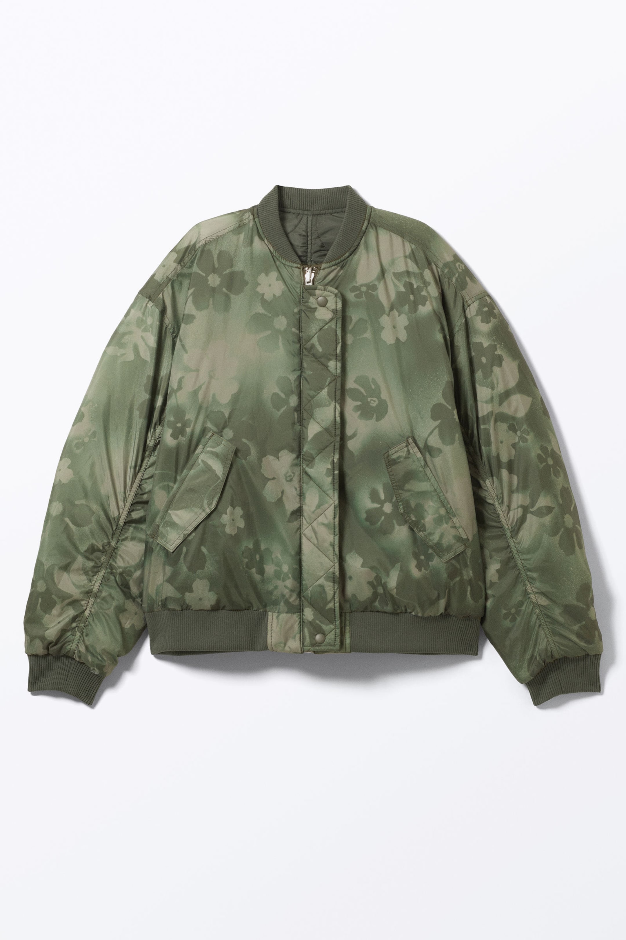 LOOSE REVERSIBLE BOMBER JACKET - XNAUWBI