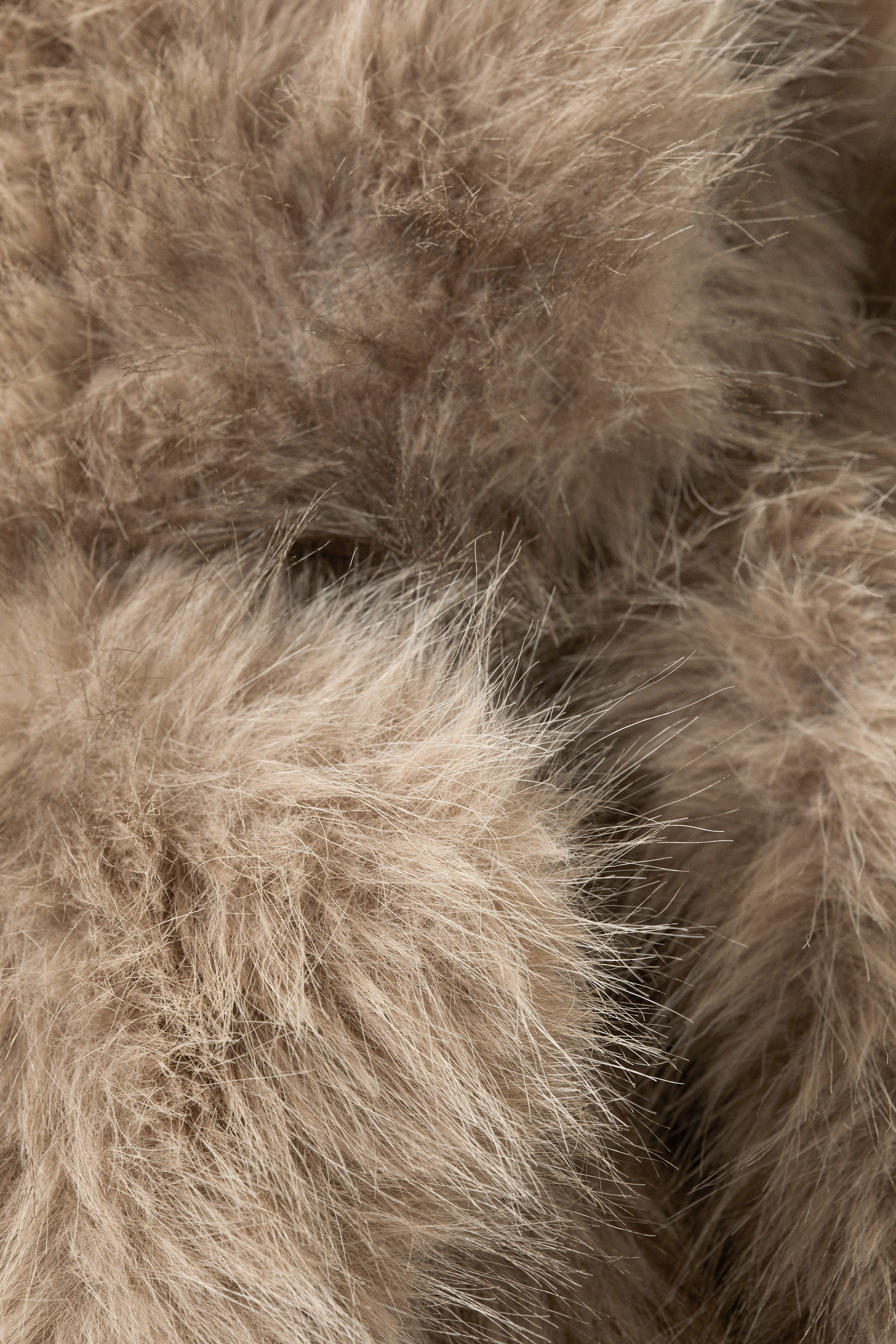 FAUX FUR JACKET - XNAUWBI