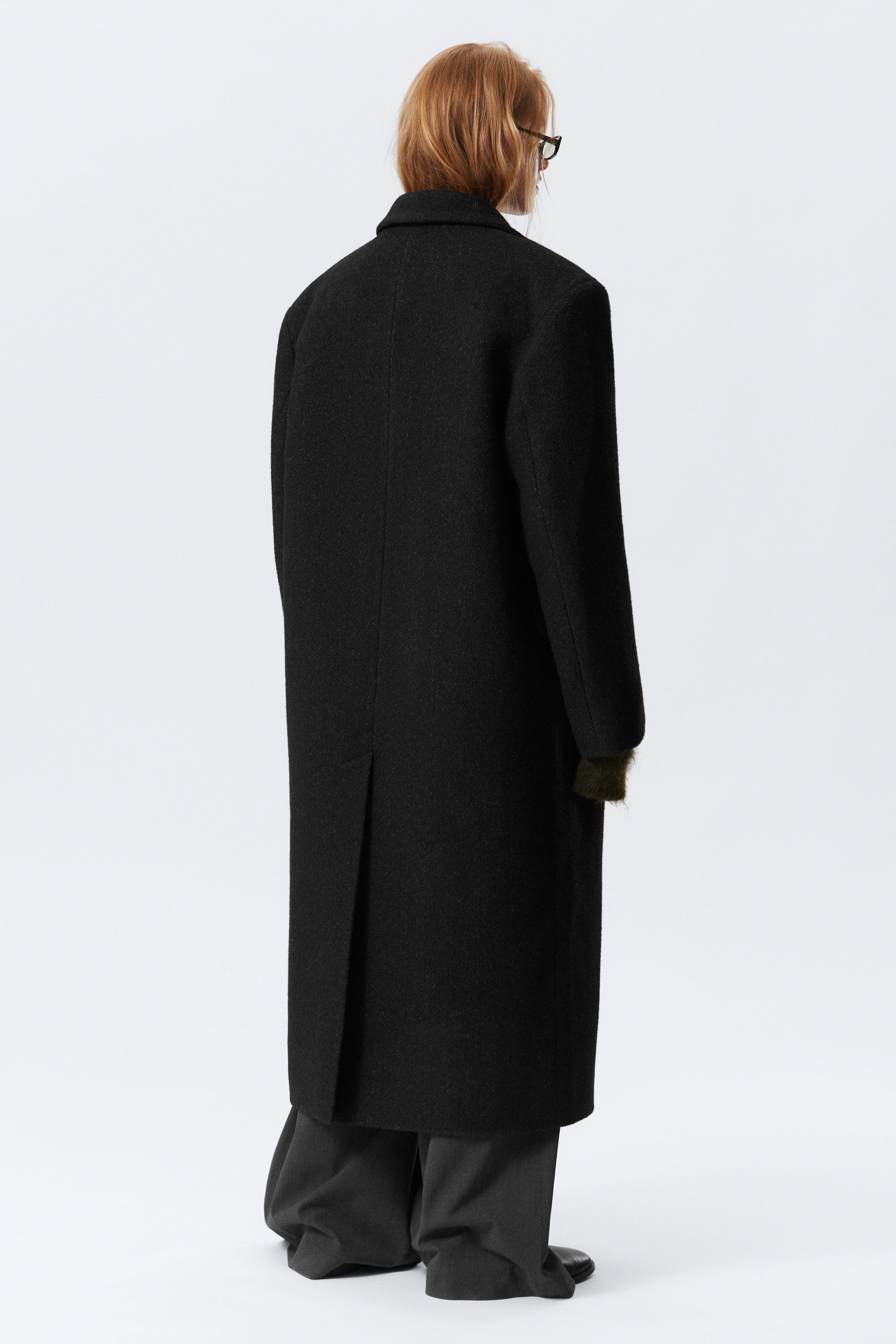 OVERSIZED WOOL-BLEND COAT - XNAUWBI