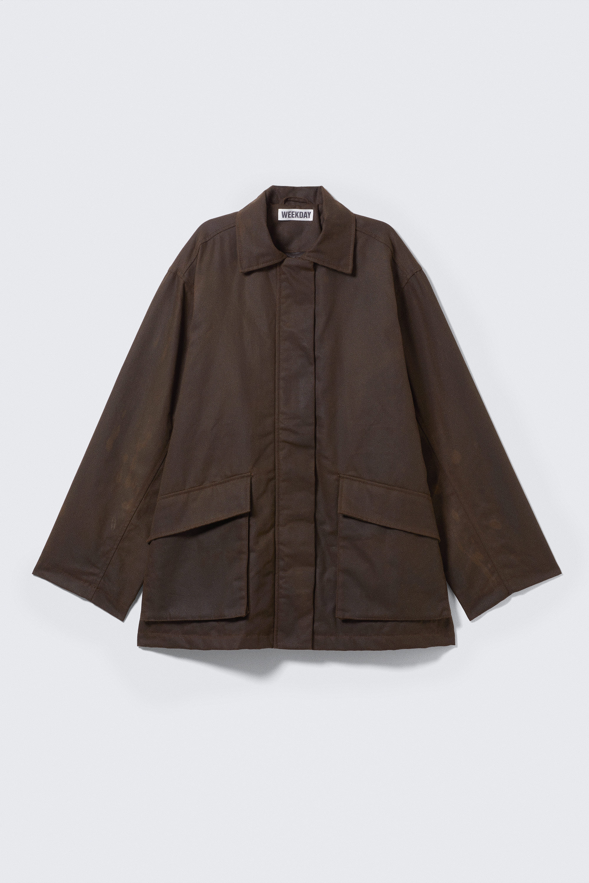 WAXED COTTON UTILITY JACKET - XNAUWBI
