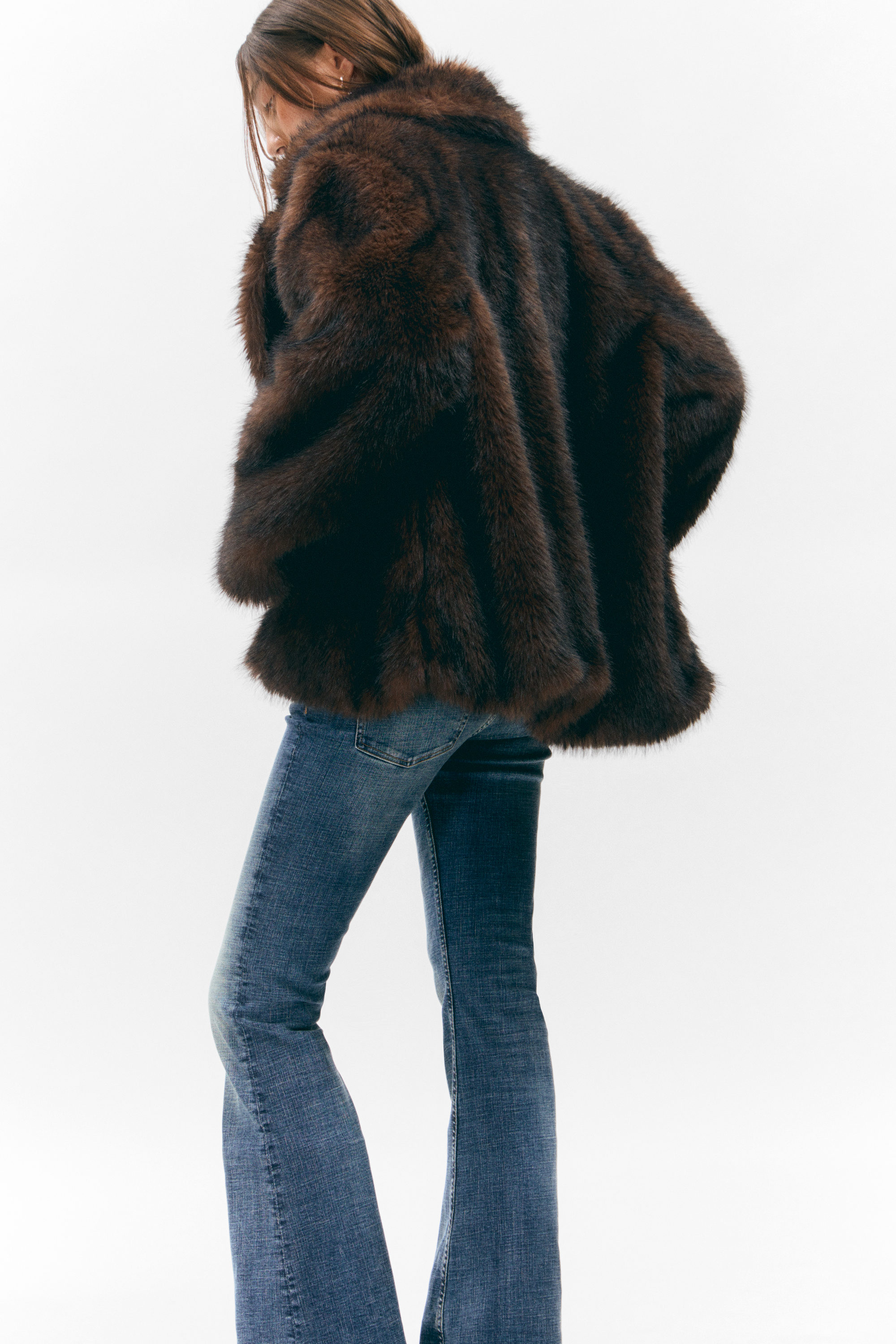 FAUX FUR JACKET - XNAUWBI