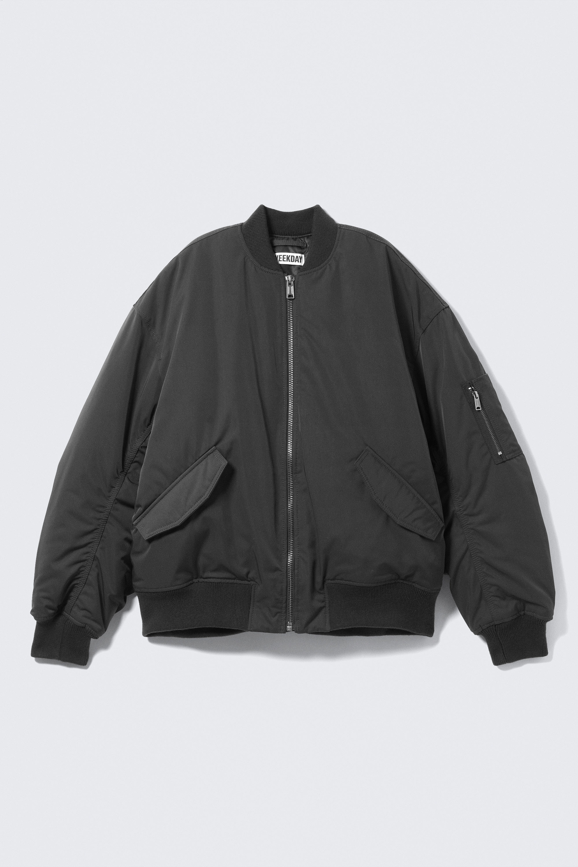 OVERSIZED TWILL BOMBER JACKET - XNAUWBI