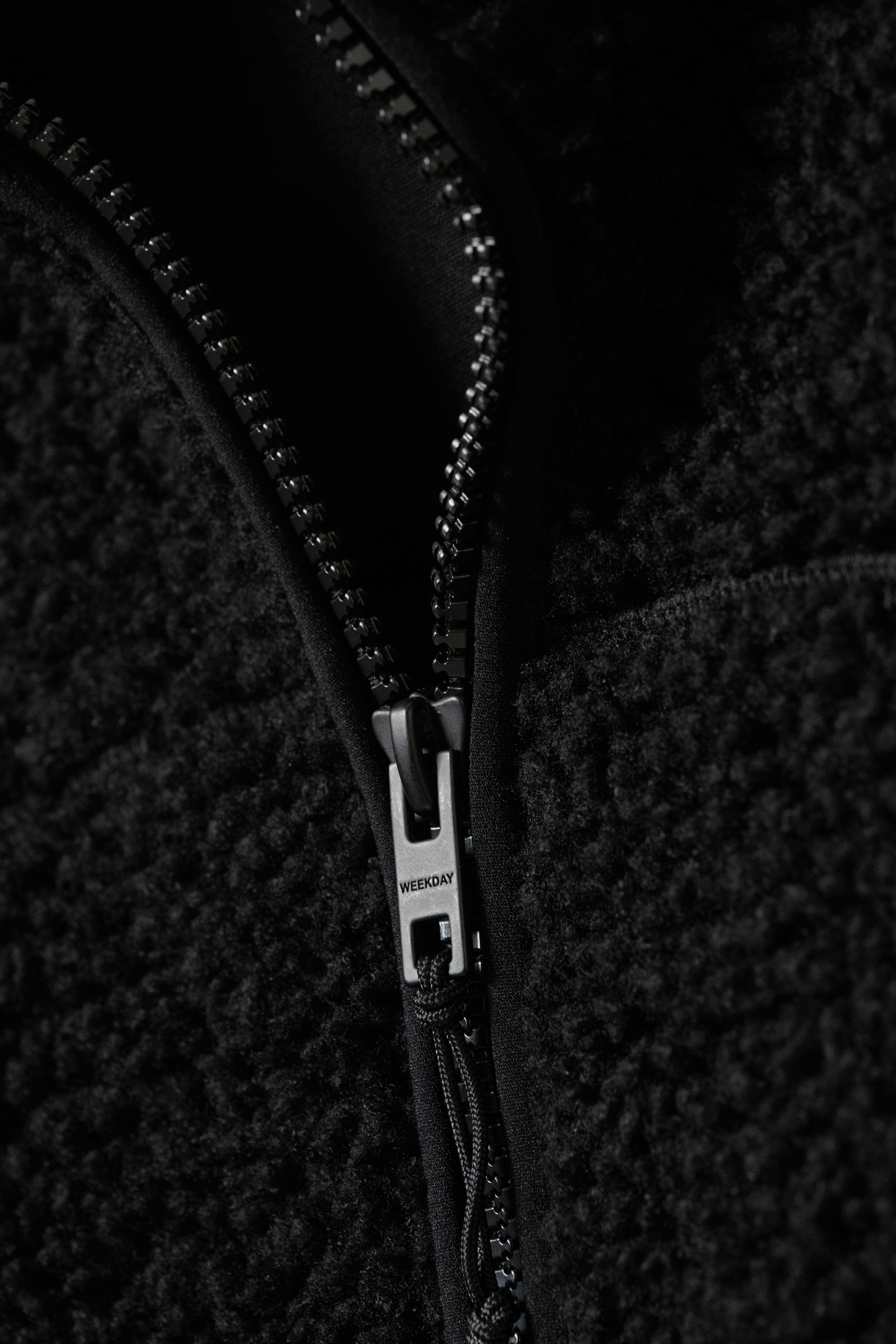 HOODED PILE JACKET - XNAUWBI