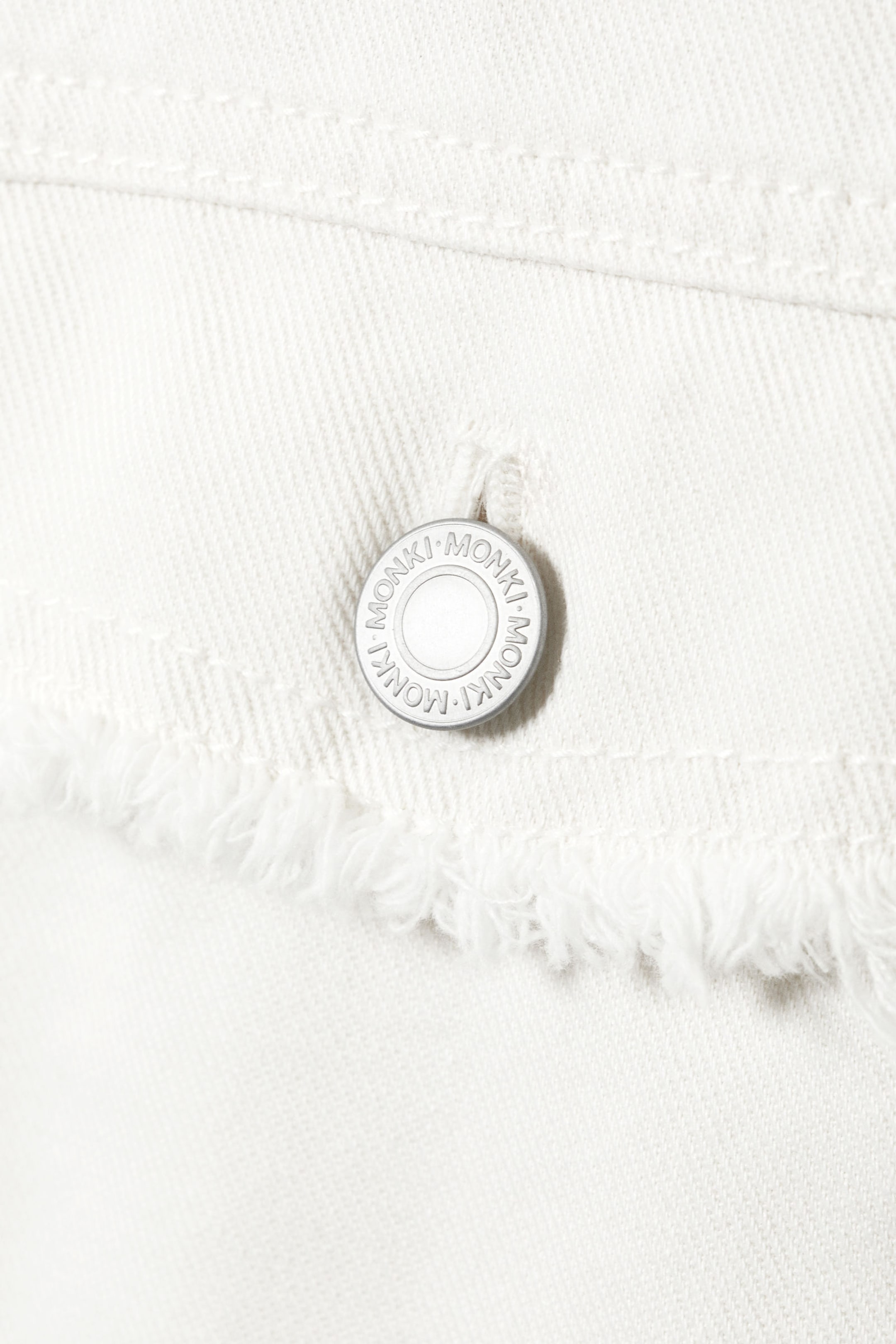 CROPPED BOXY TWILL JACKET - XNAUWBI