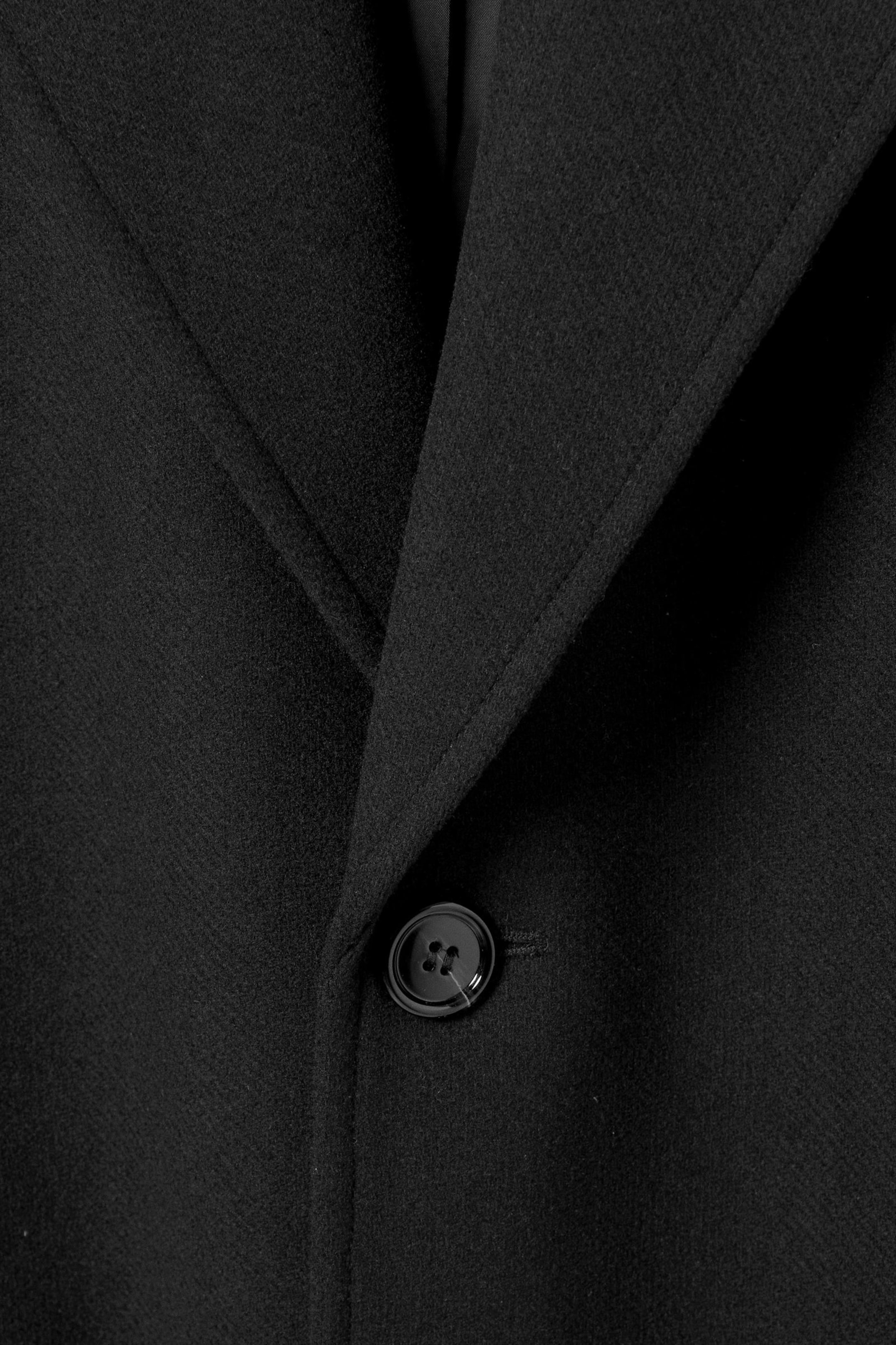 SINGLE BREASTED WOOL-BLEND COAT - XNAUWBI