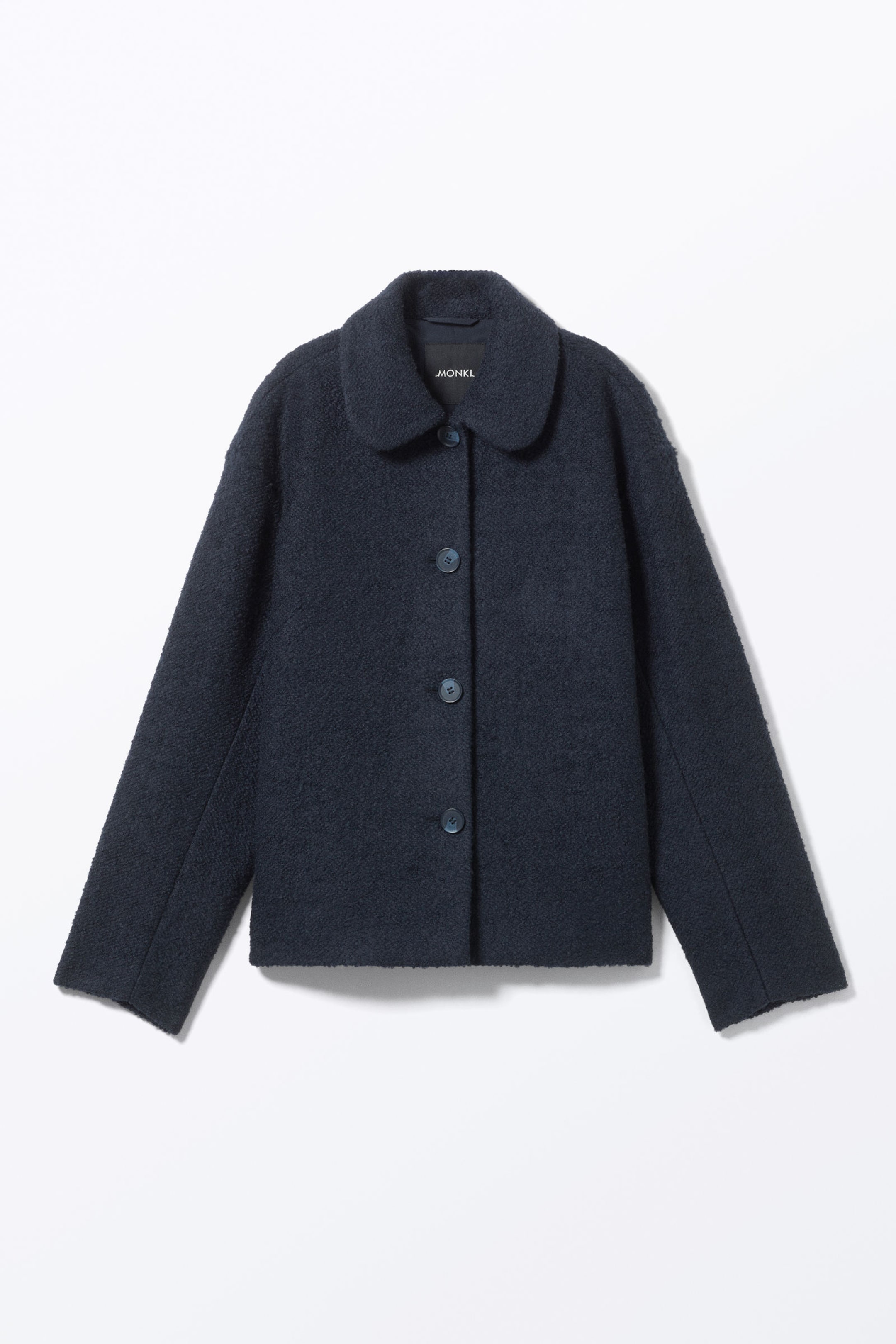 SINGLE-BREASTED WOOL BLEND JACKET - XNAUWBI