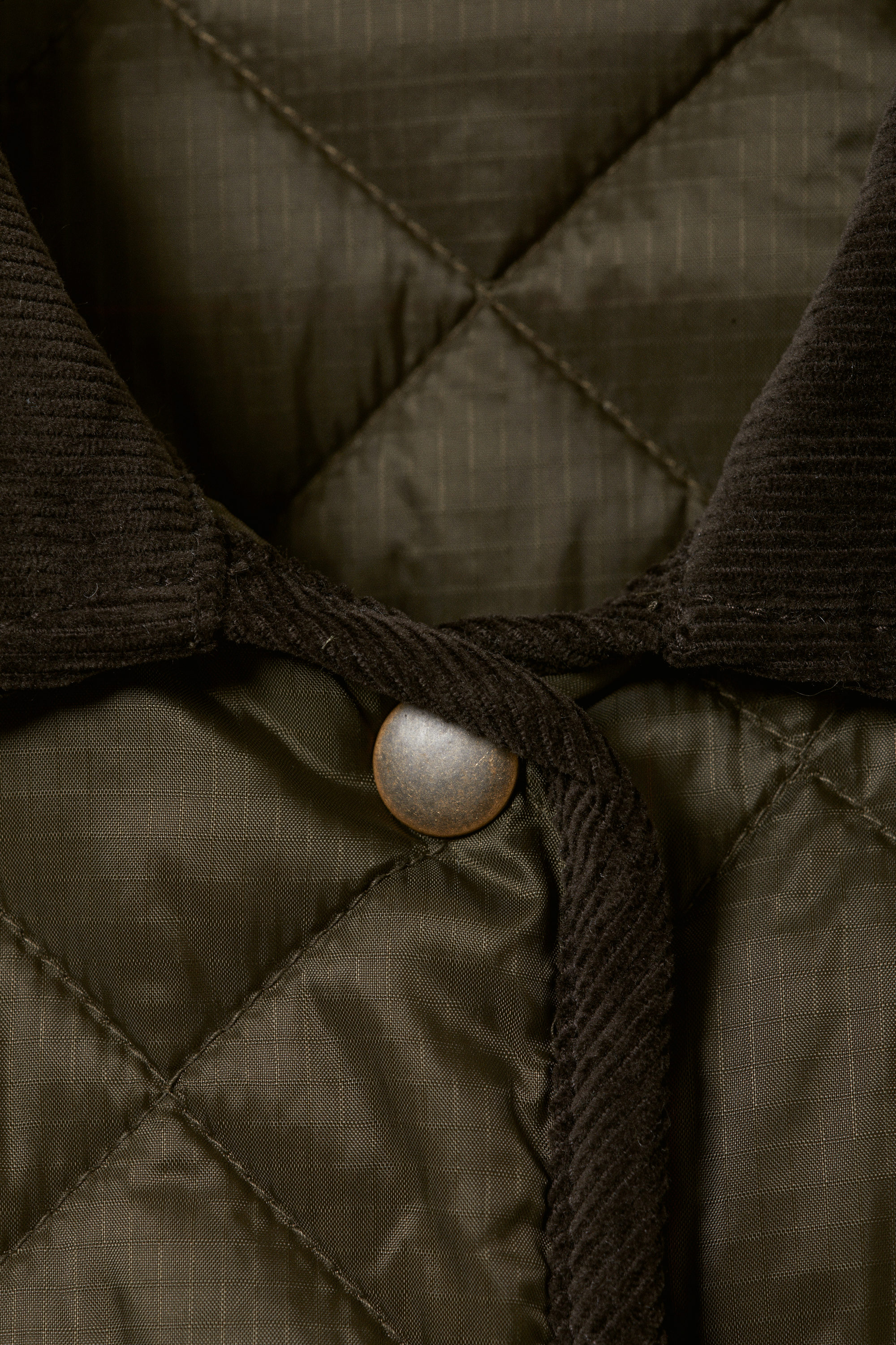 OVERSIZED QUILTED LINER JACKET - XNAUWBI