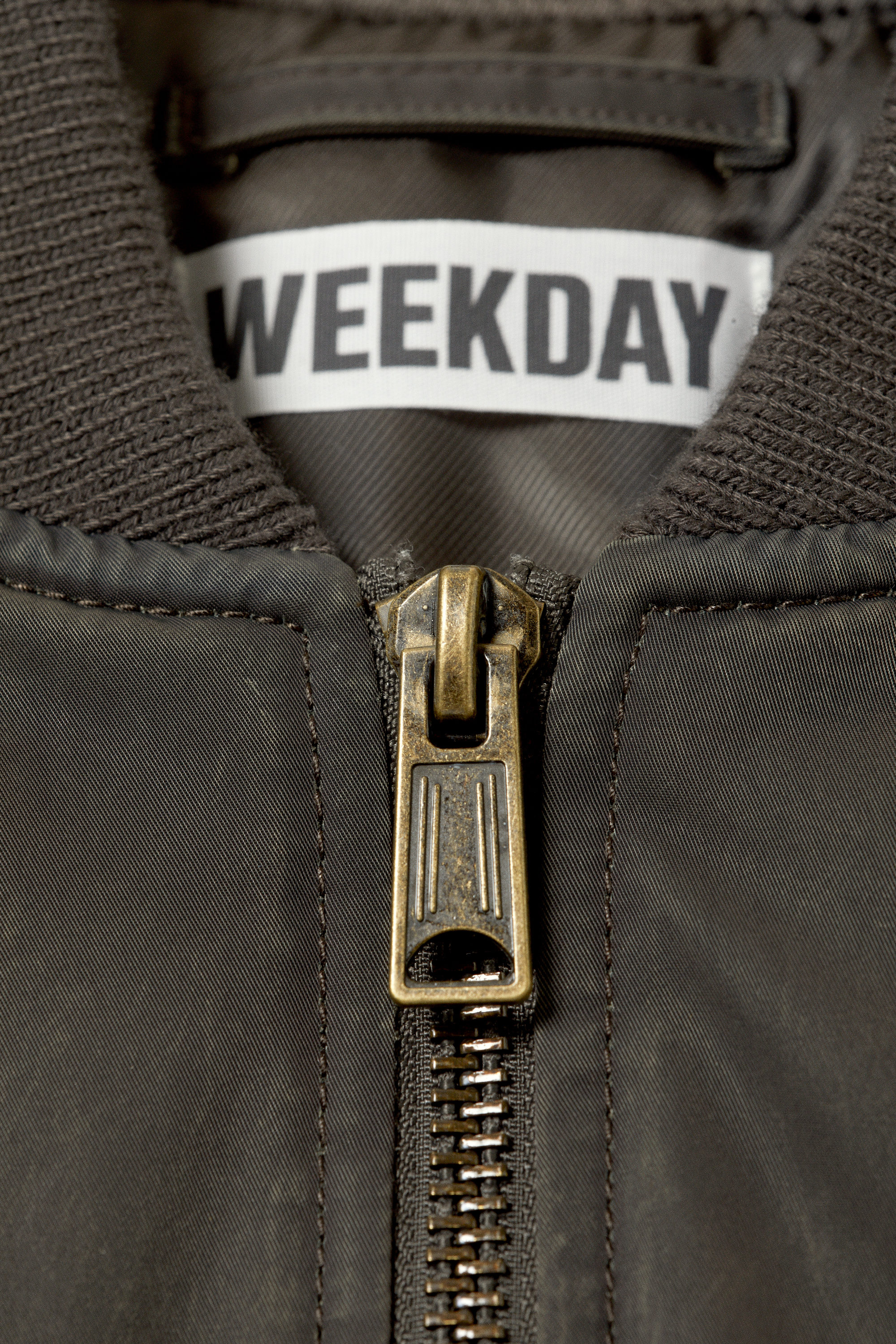 OVERSIZED TWILL BOMBER JACKET - XNAUWBI