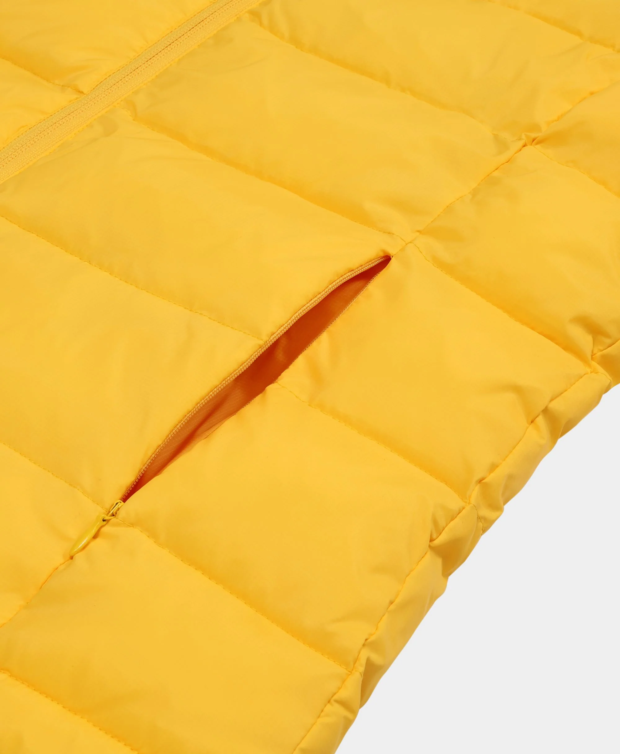 Women's Heated Puffer Jacket - Black/Yellow - XNAUWBI