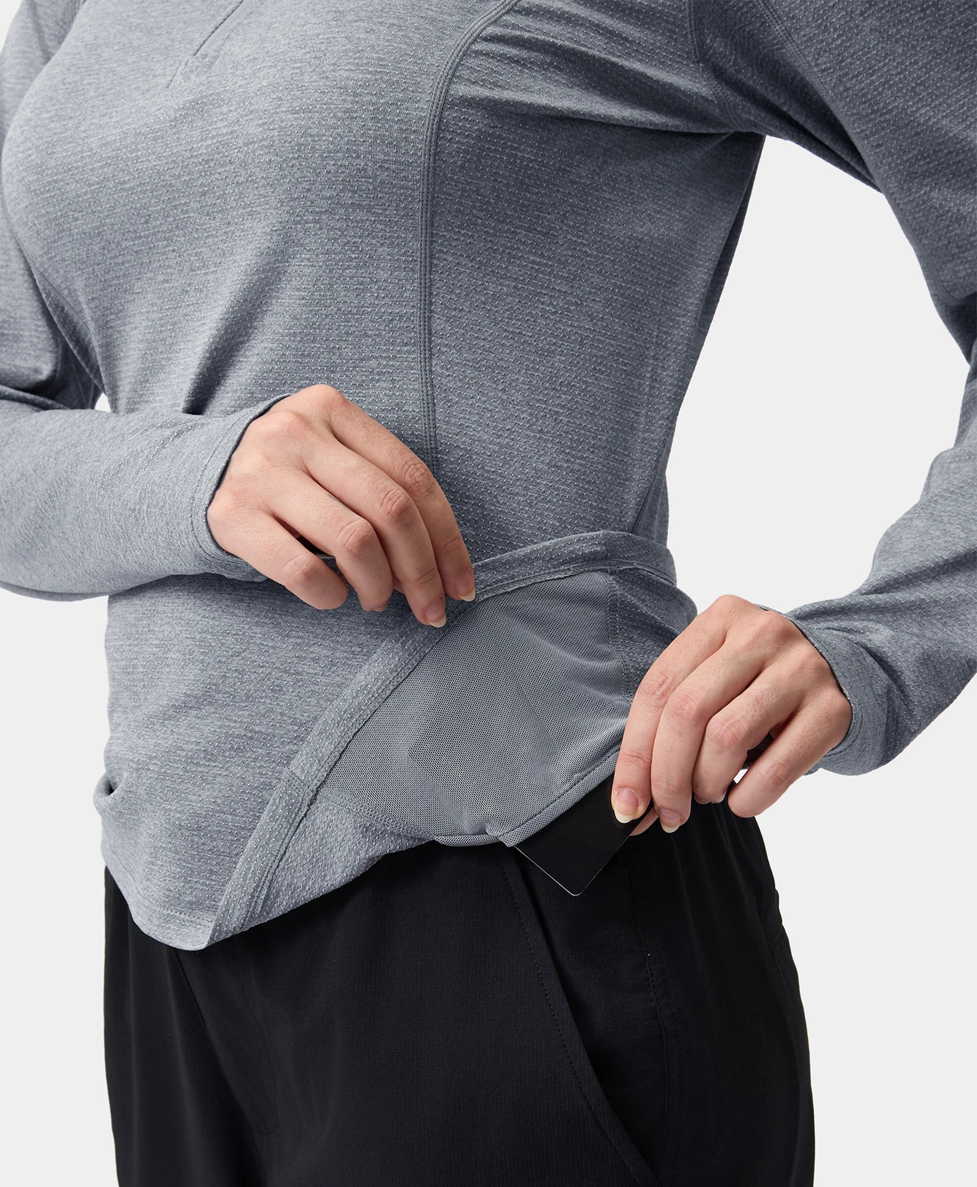 Women's TechTrail ¼- Zip Long Sleeve Shirt (Final Sale) - XNAUWBI