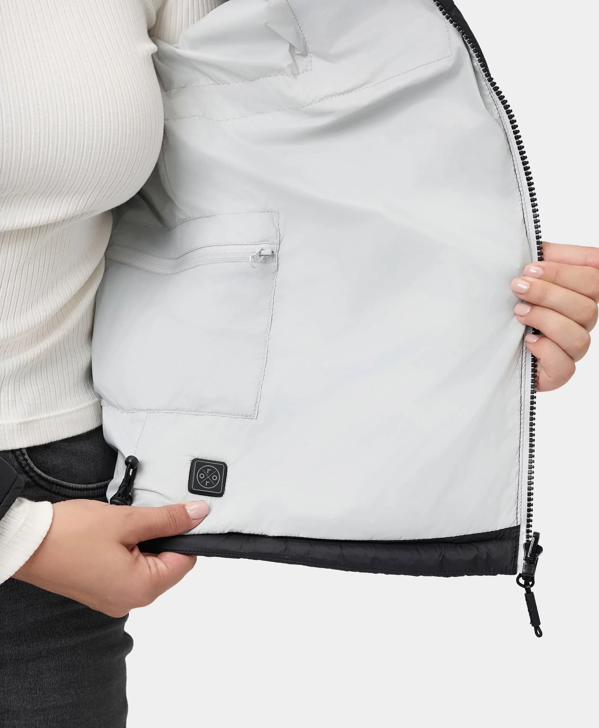 River Ridge Women's 3-in-1 Heated Jacket with Down Liner - XNAUWBI