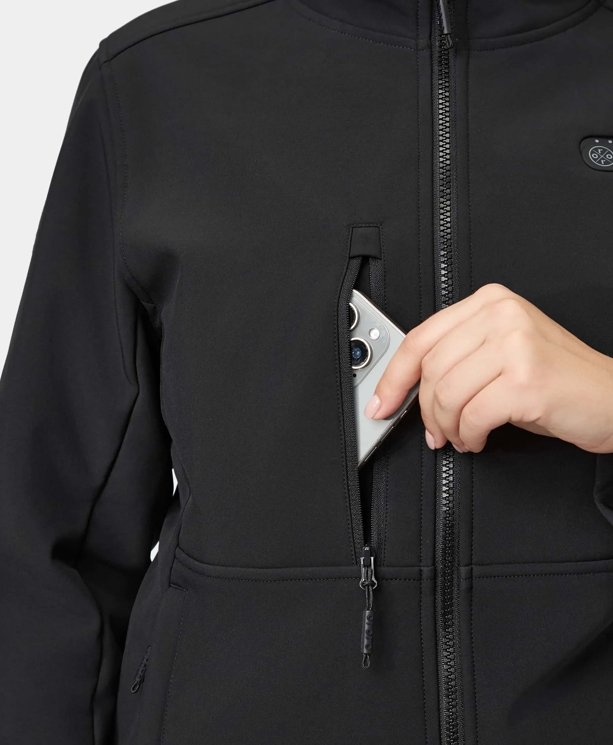 Maverick SureWarm® Women's 6-Zone Dual-Control Heated Softshell Jacket - XNAUWBI