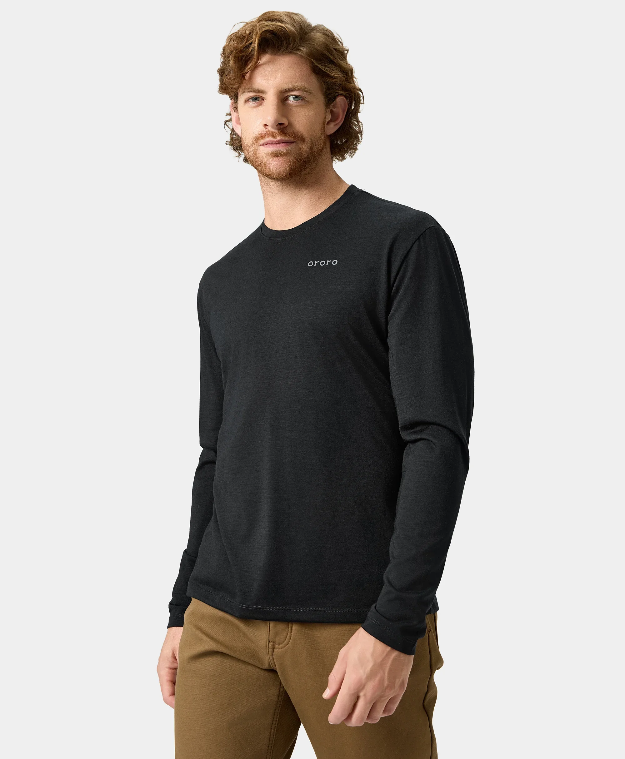 Aoraki Unisex Merino Wool Blend Baselayer - Black - XNAUWBI