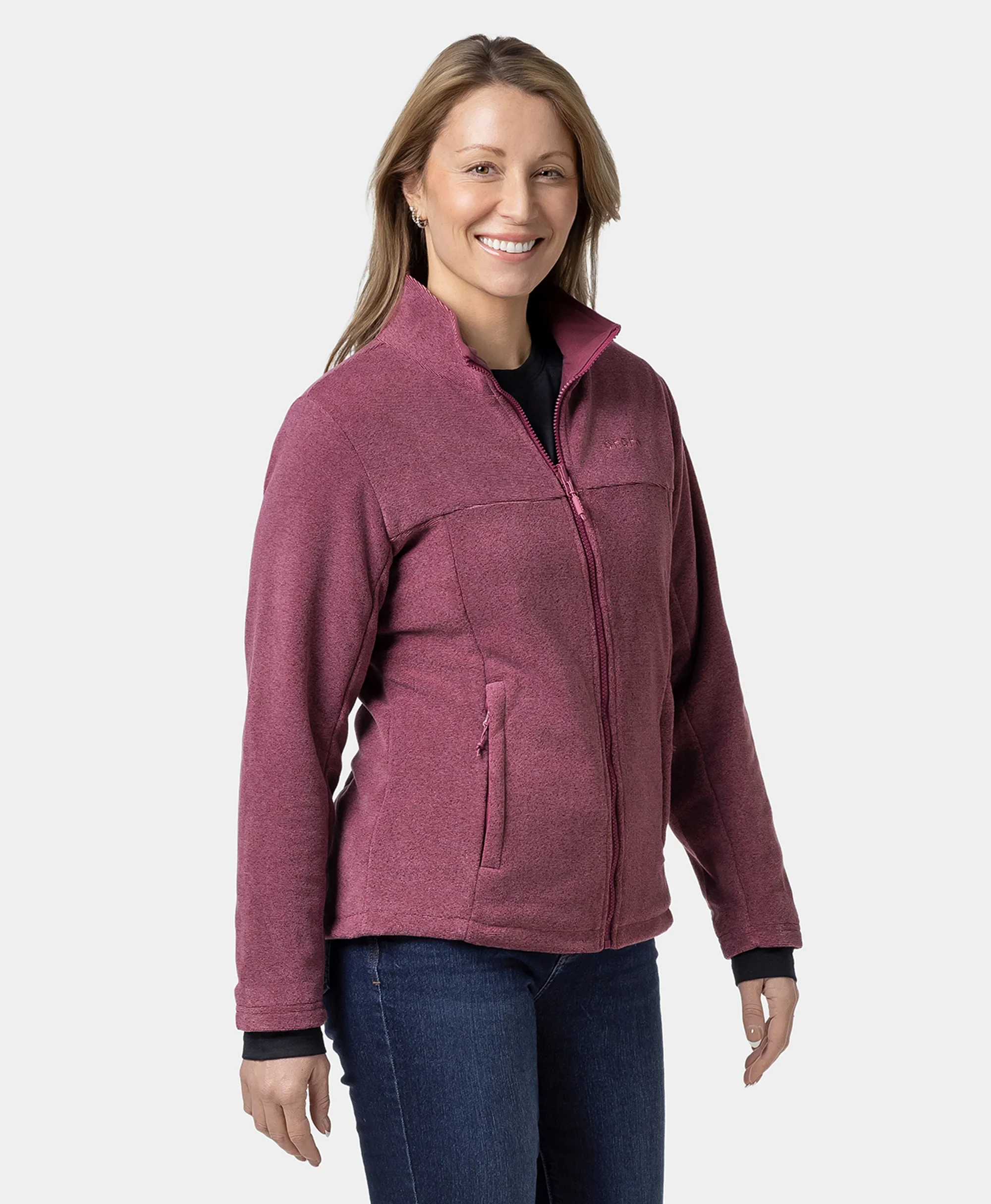 River Ridge Women's Heated Fleece Liner Jacket - XNAUWBI