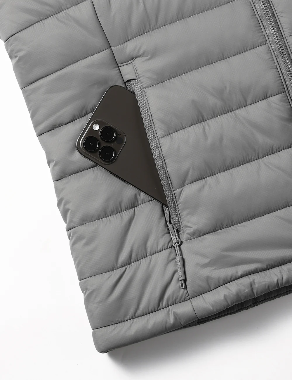 Women's Classic Heated Vest - Gray - XNAUWBI