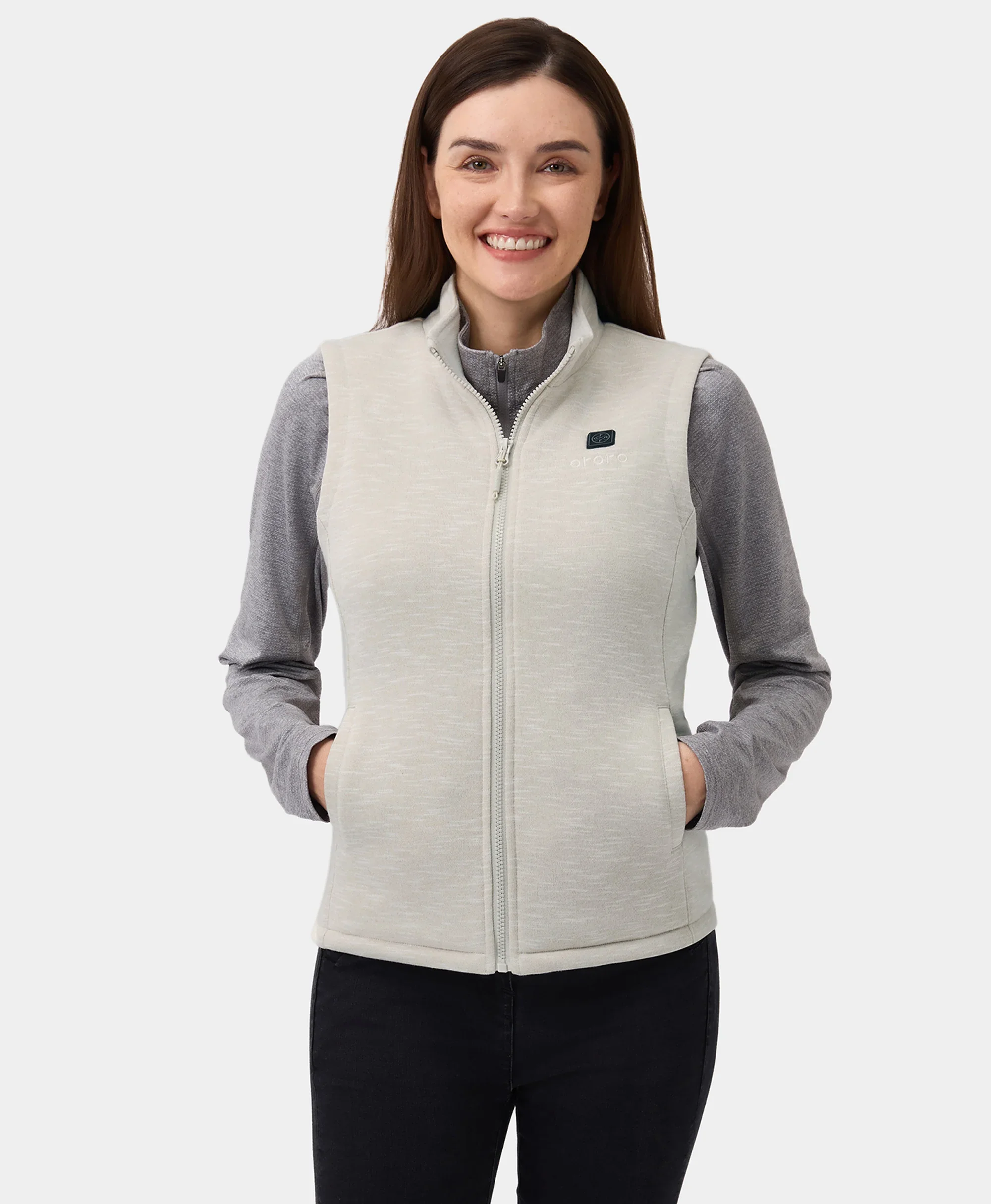 Women's Heated Fleece Vest (2025) - XNAUWBI