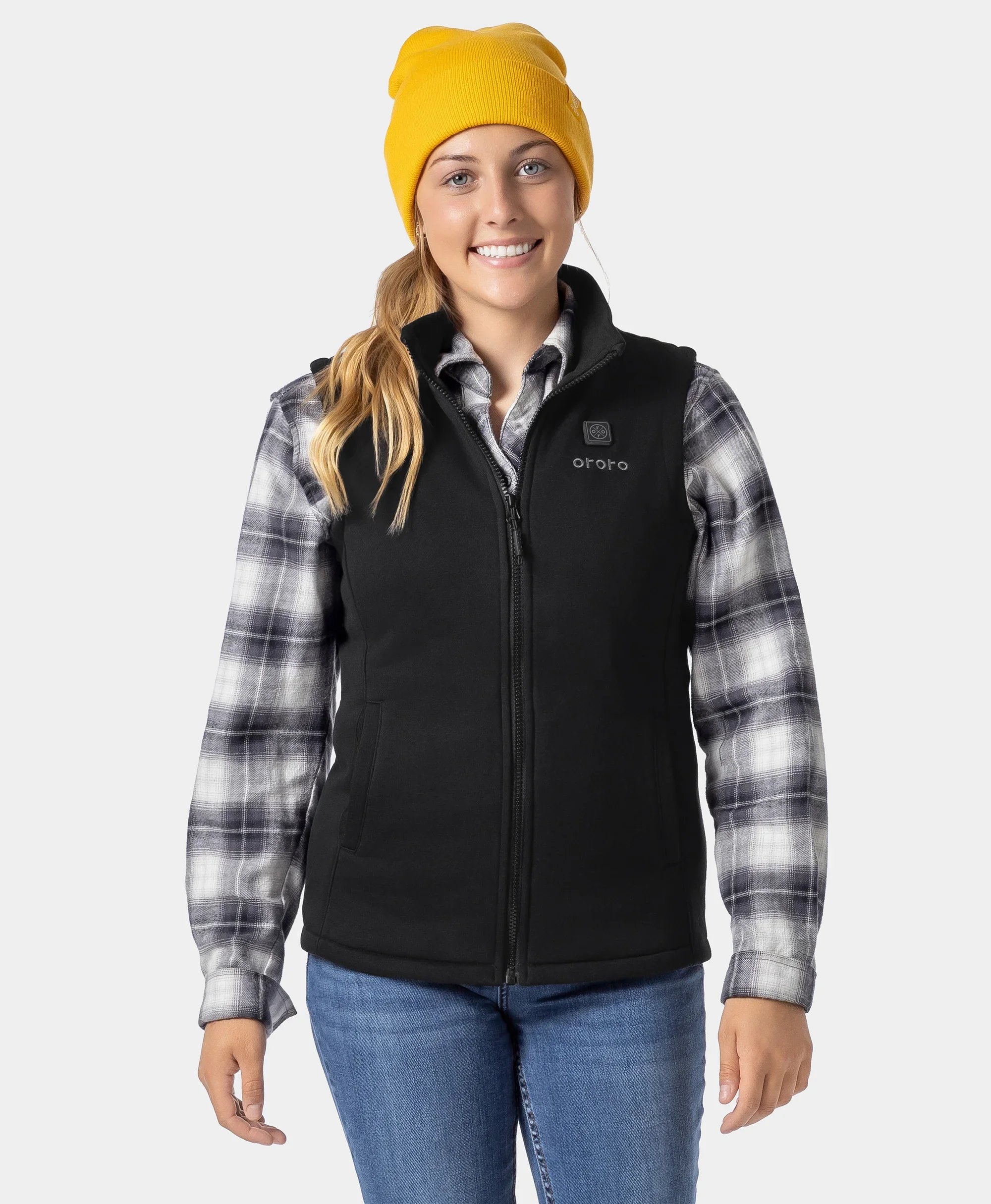 Women's Heated Fleece Vest (2025) - XNAUWBI