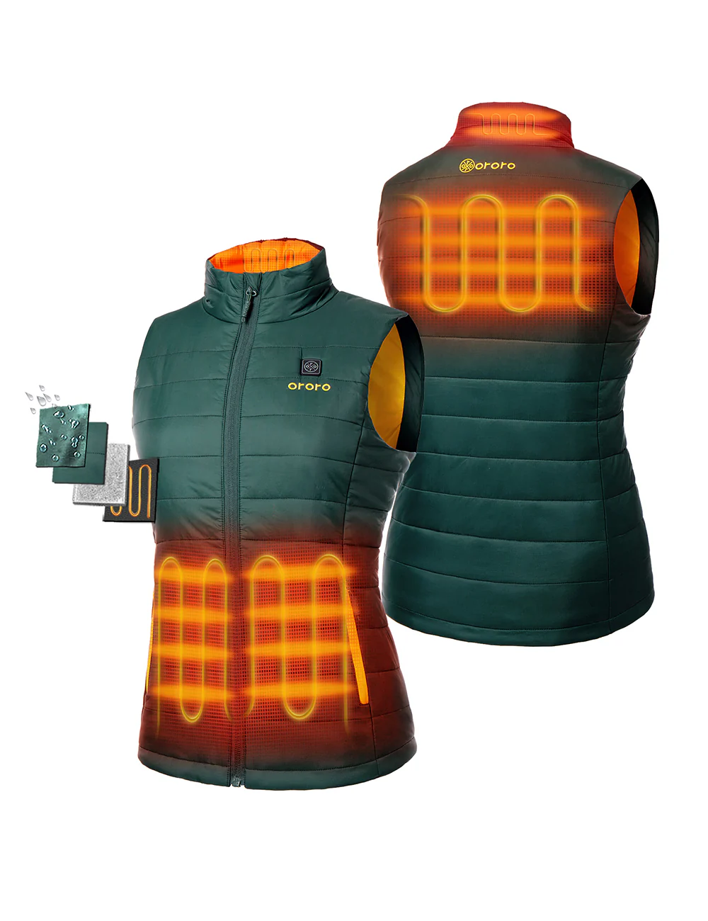 Women's Classic Heated Vest - New Colors - XNAUWBI