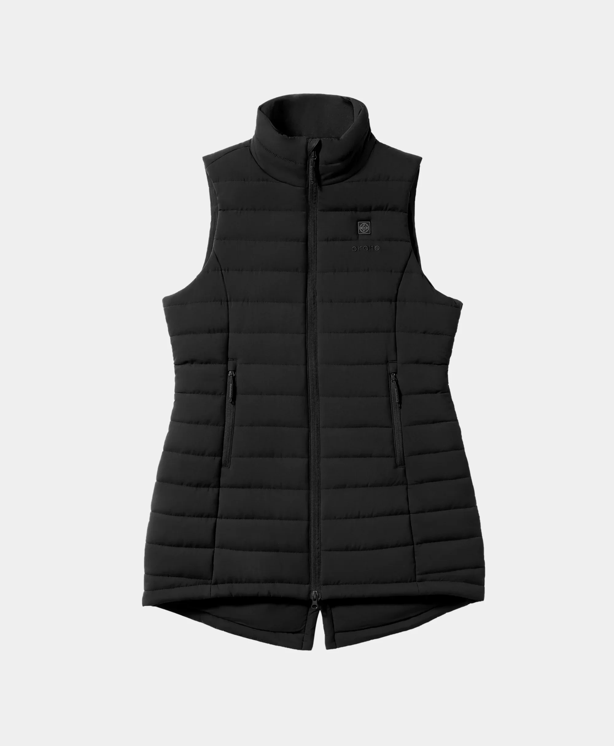 Tribeca Women's Heated Long Puffer Vest - XNAUWBI