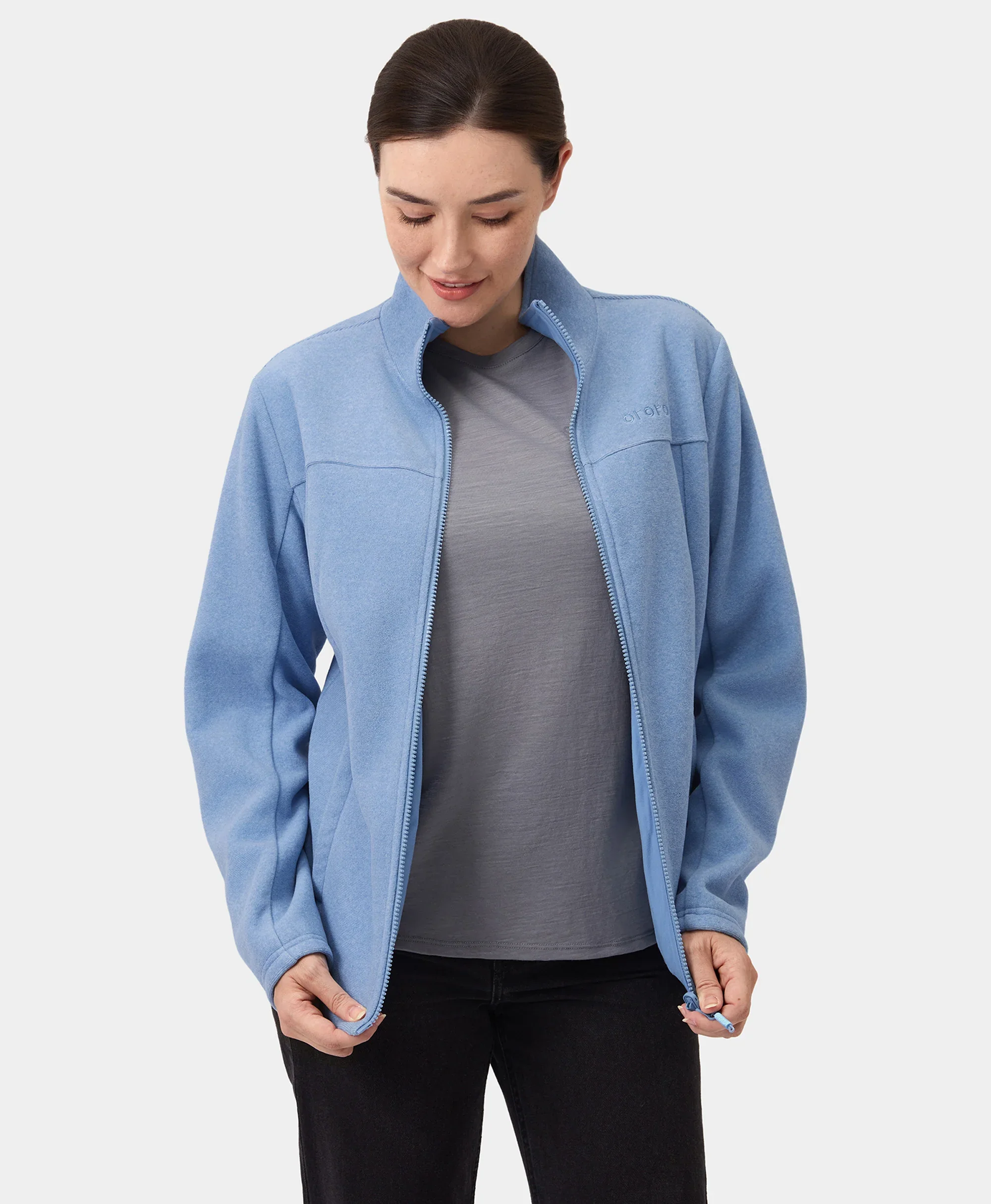 River Ridge Women's Heated Fleece Liner Jacket - XNAUWBI