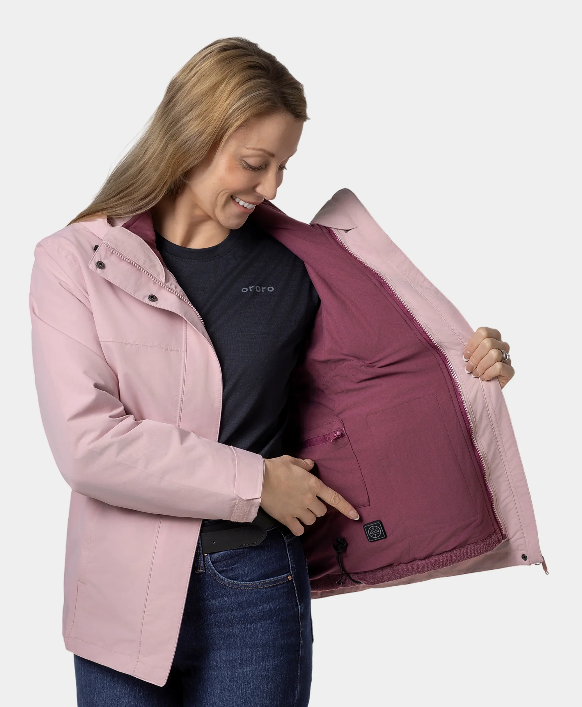 River Ridge Women's Waterproof Shell Jacket - XNAUWBI