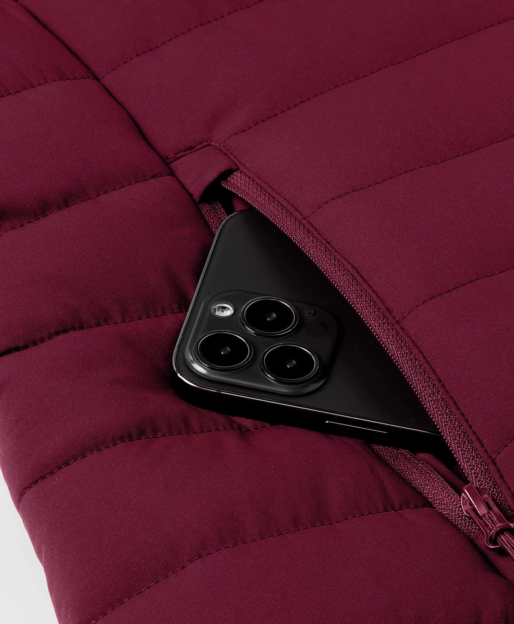 Tribeca Women's Heated Long Puffer Vest - XNAUWBI