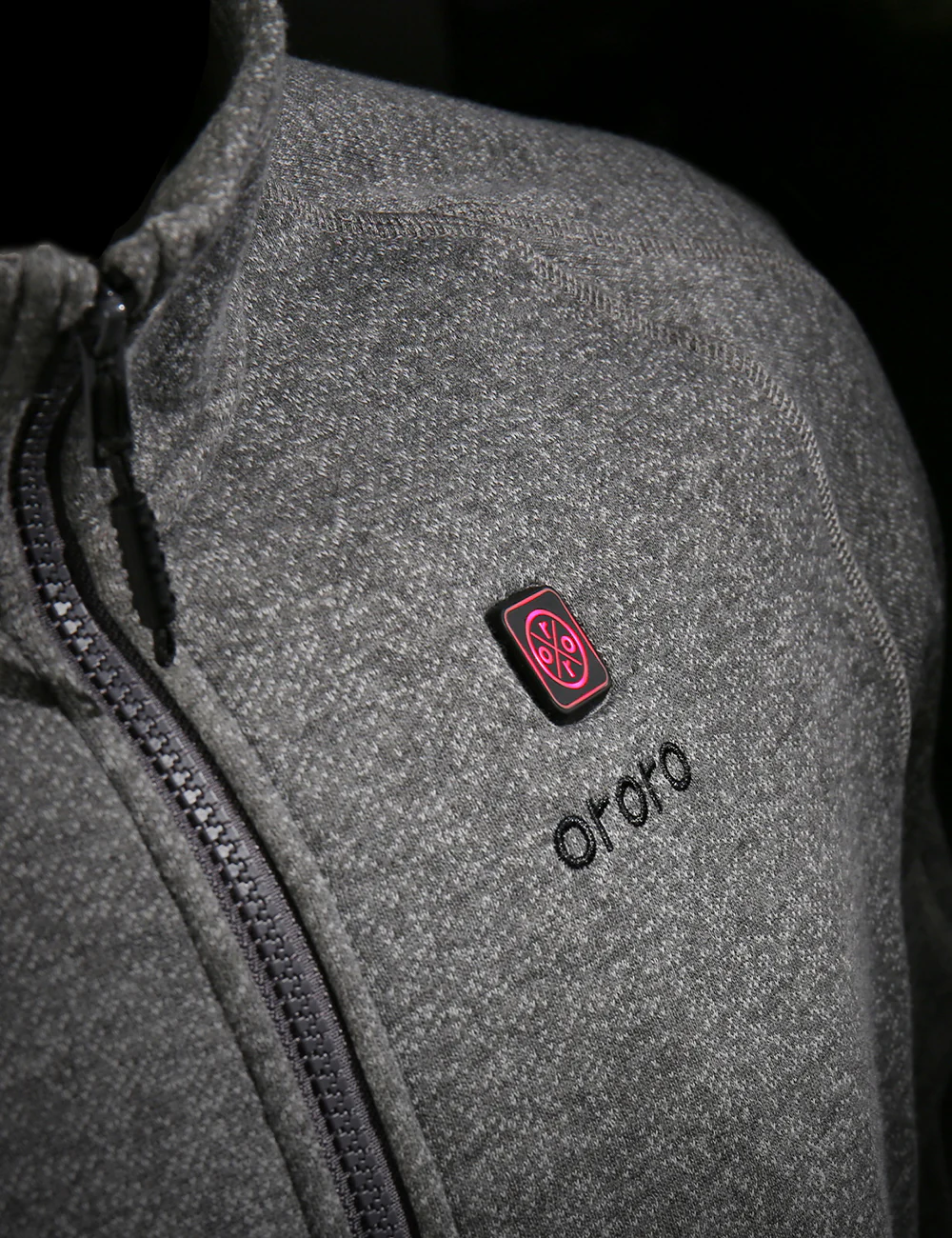 Women's Heated Full-Zip Fleece Jacket - XNAUWBI