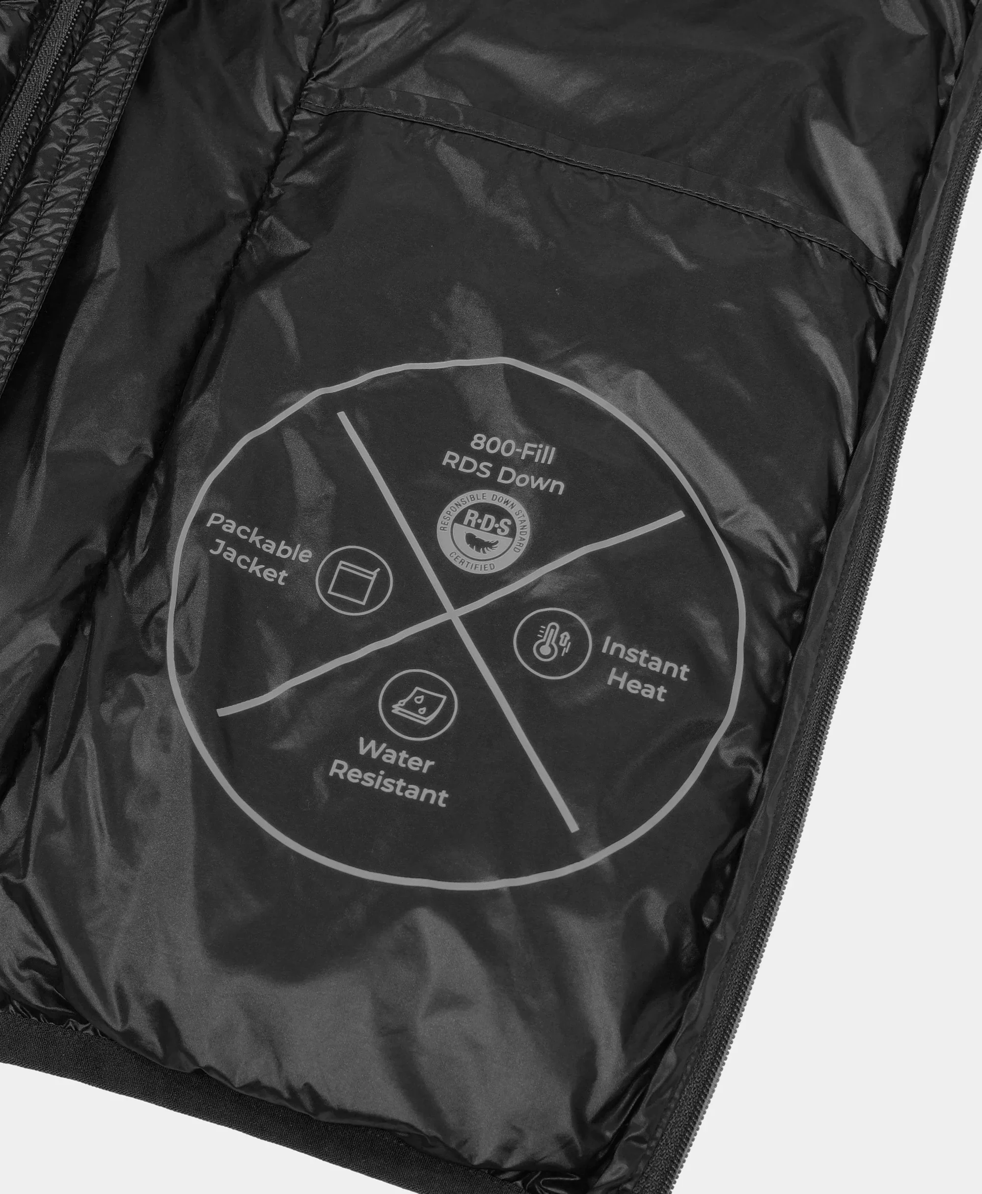 Aero Women's 4-Zone Packable Heated Down Jacket - XNAUWBI