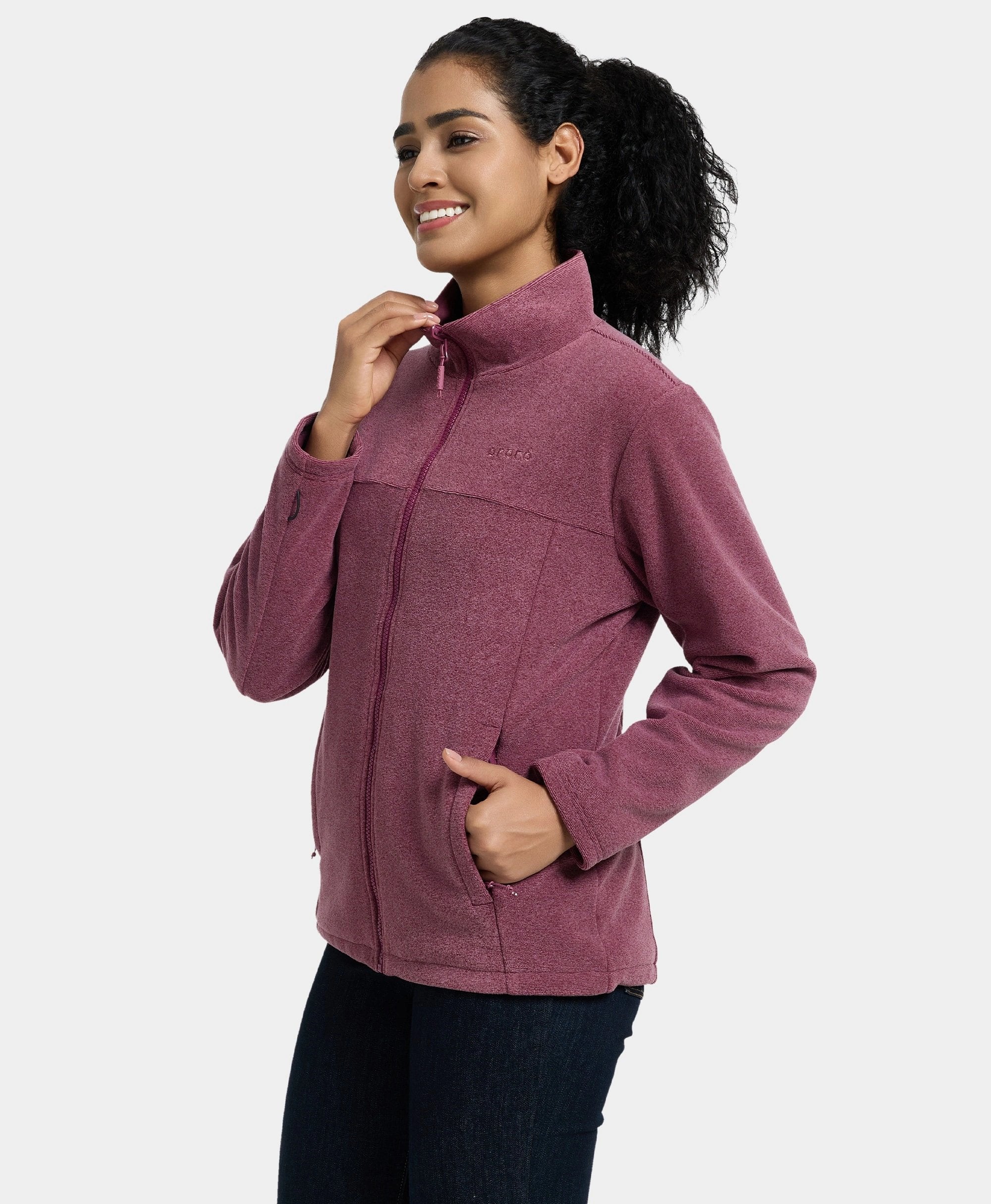 River Ridge Women's Heated Fleece Liner Jacket - XNAUWBI