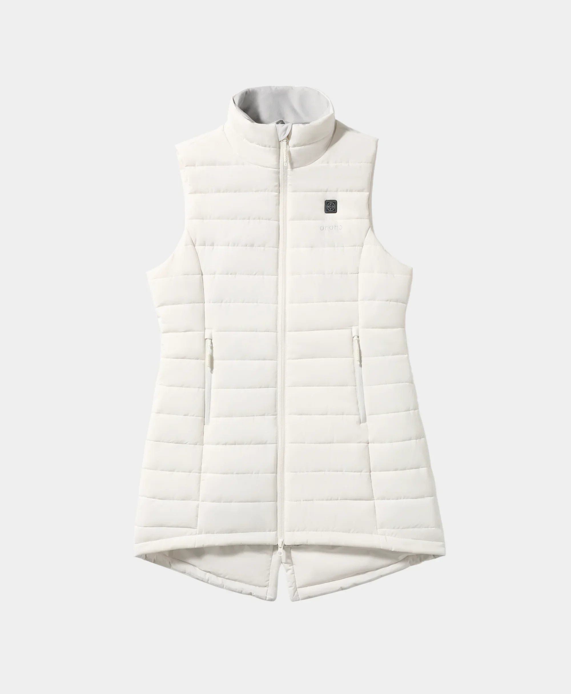 Tribeca Women's Heated Long Puffer Vest - XNAUWBI