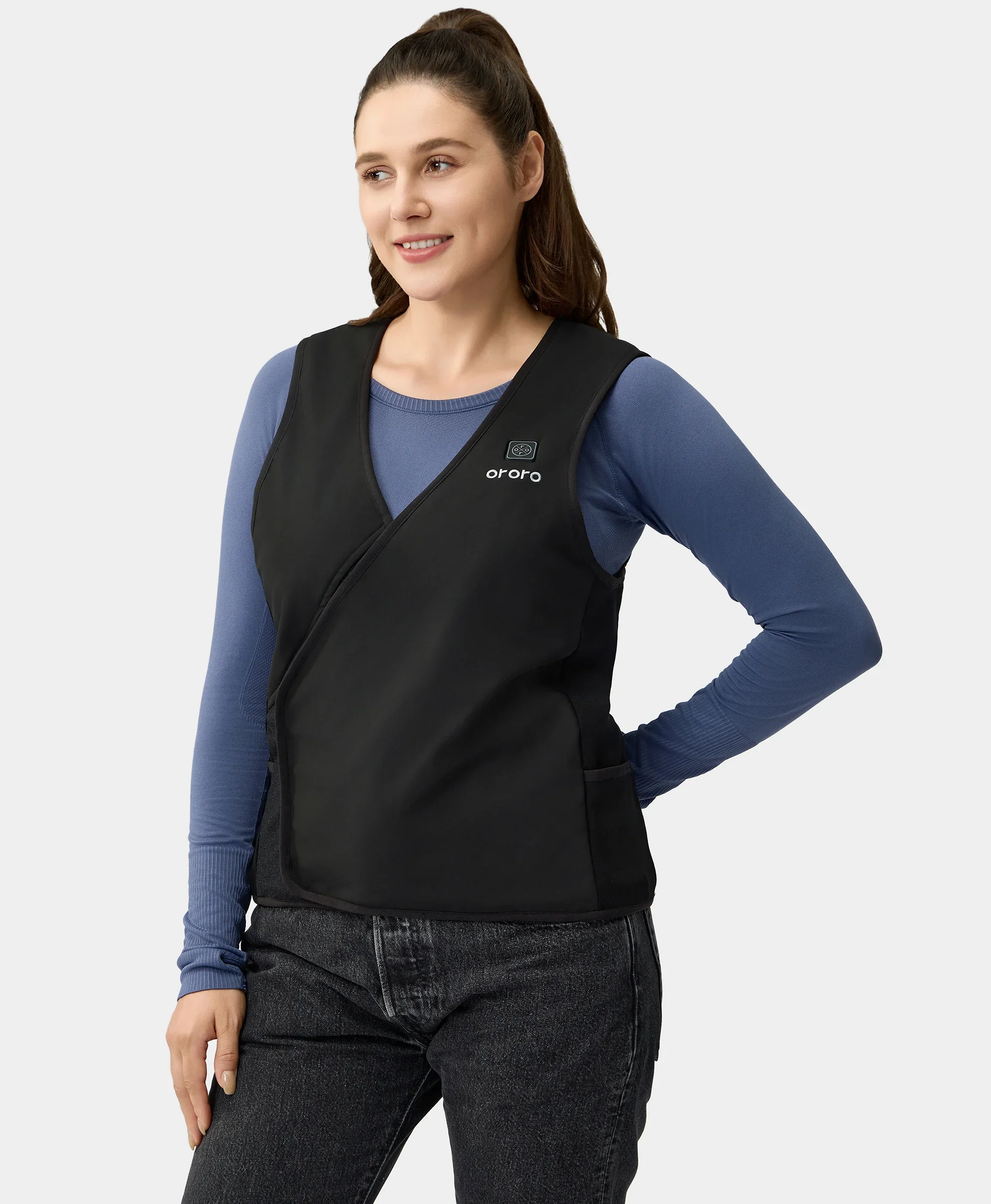 Vanguard Unisex Ultralight Adjustable Heated Liner Vest - XNAUWBI