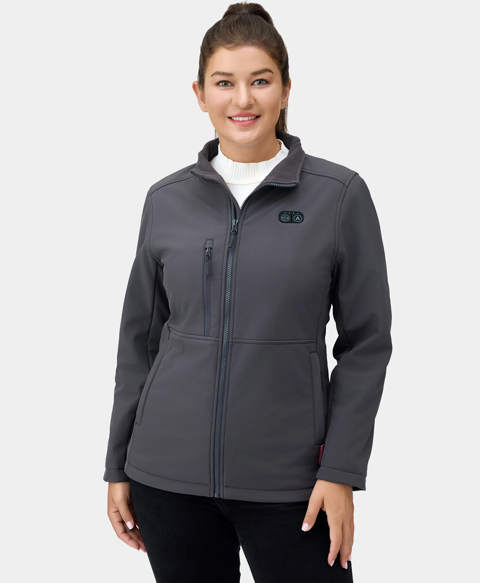Maverick SureWarm® Women's 6-Zone Dual-Control Heated Softshell Jacket - XNAUWBI