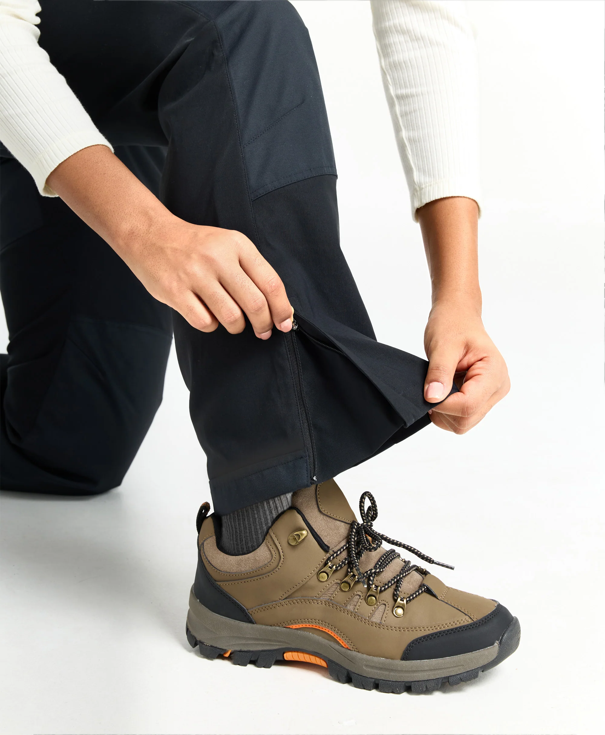 Bristol Women's Heated Utility Fleece Lined Pants - XNAUWBI