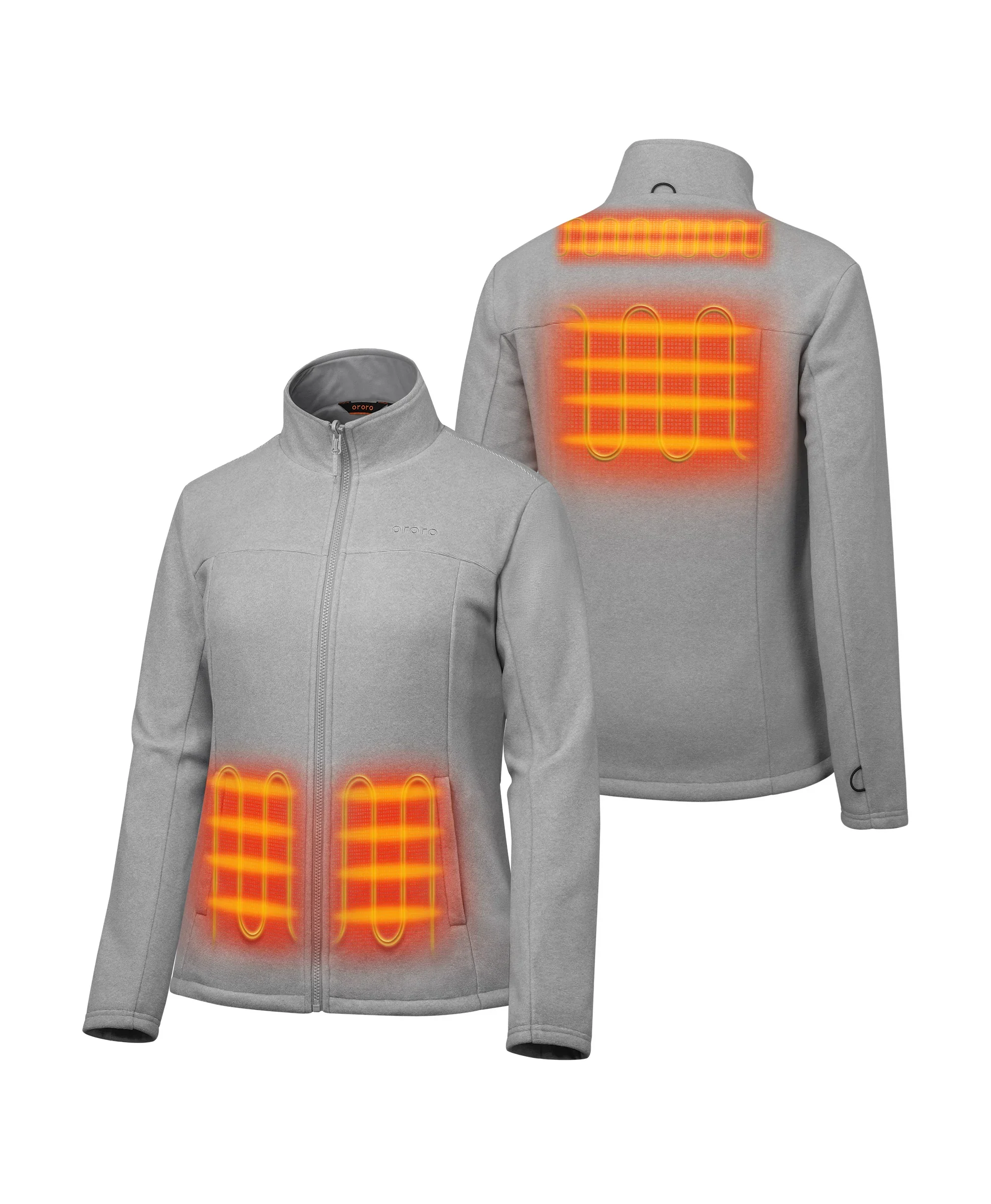 River Ridge Women's Heated Fleece Liner Jacket - XNAUWBI