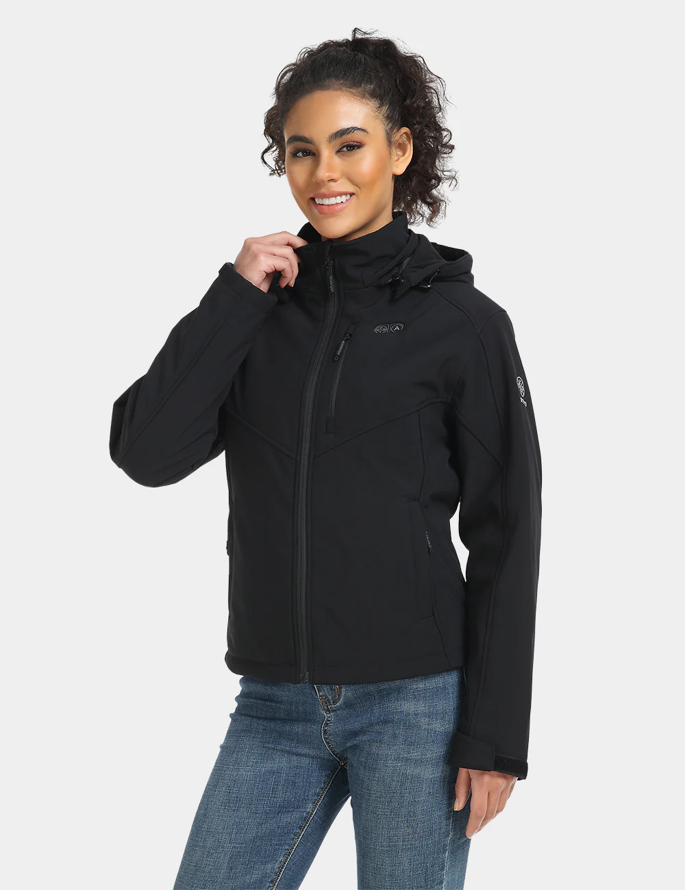 Women's Heated Dual Control Jacket with 5 Heating Zones (Chest Heating) - XNAUWBI