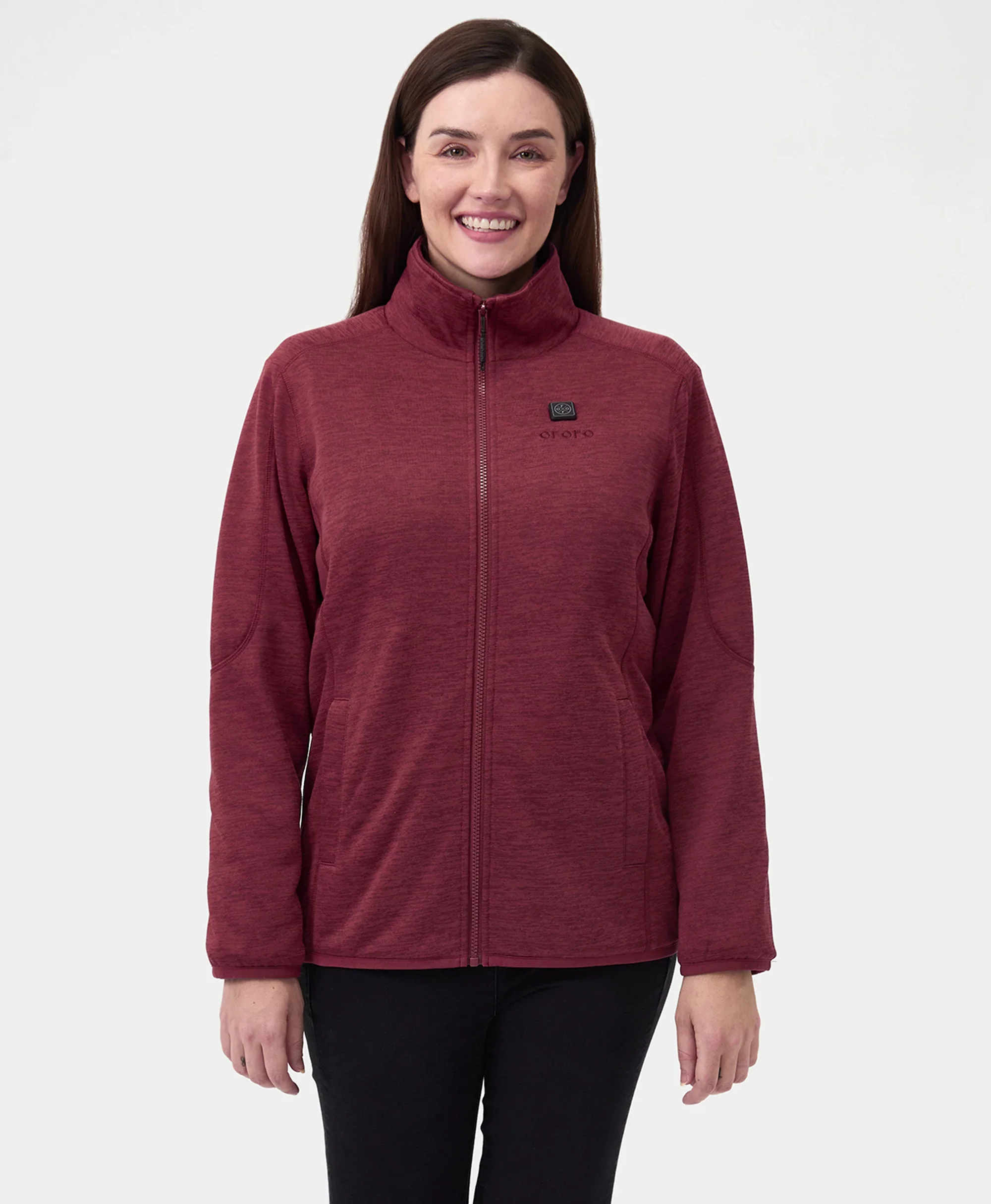 Women's Heated Full-Zip Fleece Jacket (2025) - XNAUWBI