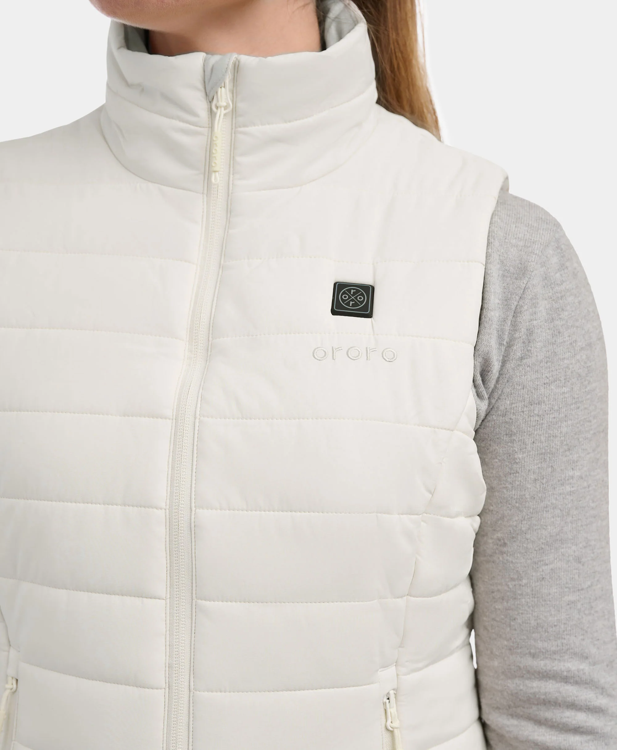 Tribeca Women's Heated Long Puffer Vest - XNAUWBI