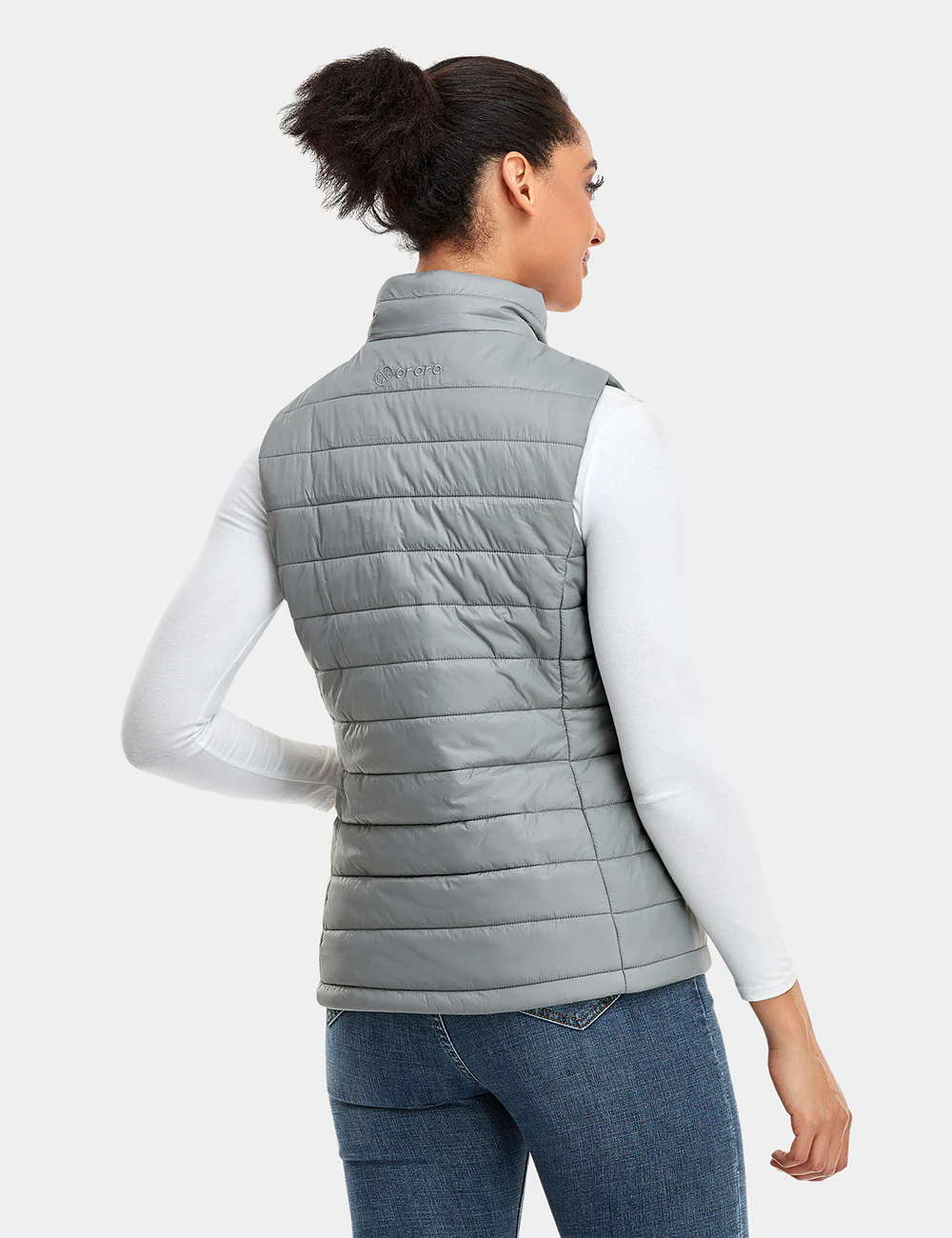 Women's Classic Heated Vest - Gray - XNAUWBI