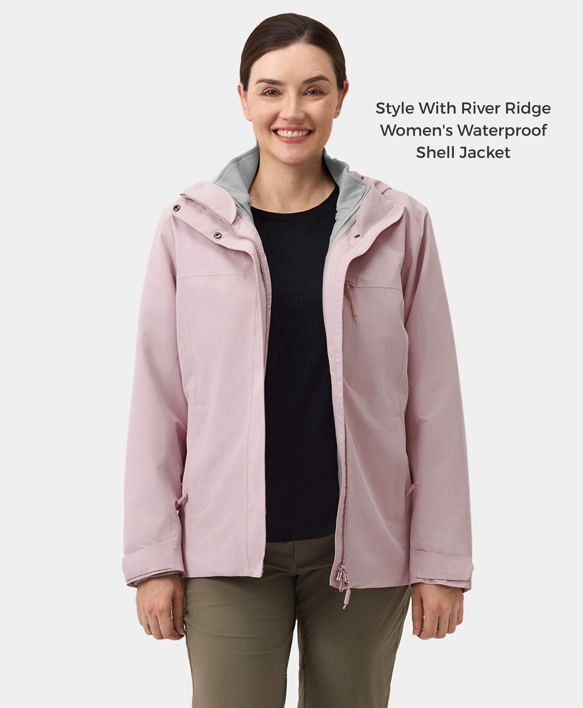 River Ridge Women's Heated Fleece Liner Jacket - XNAUWBI