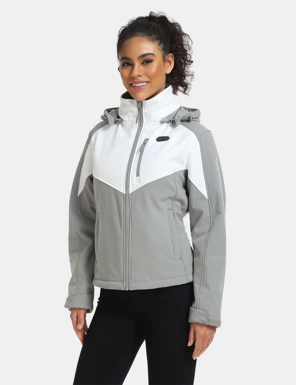 Women's Heated Dual Control Jacket with 5 Heating Zones (Chest Heating) - XNAUWBI