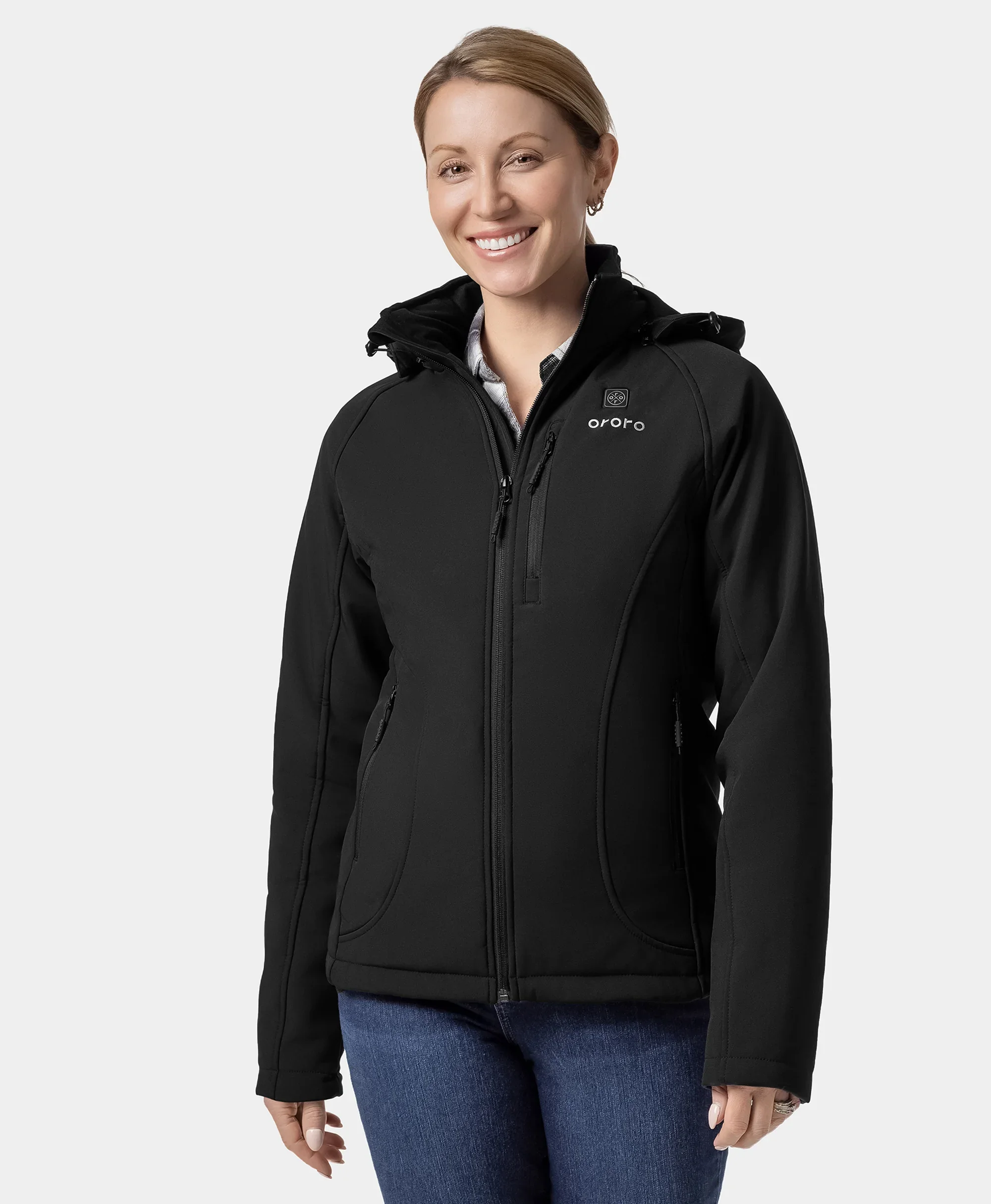 Paragon Women's Heated Jacket - Black - XNAUWBI