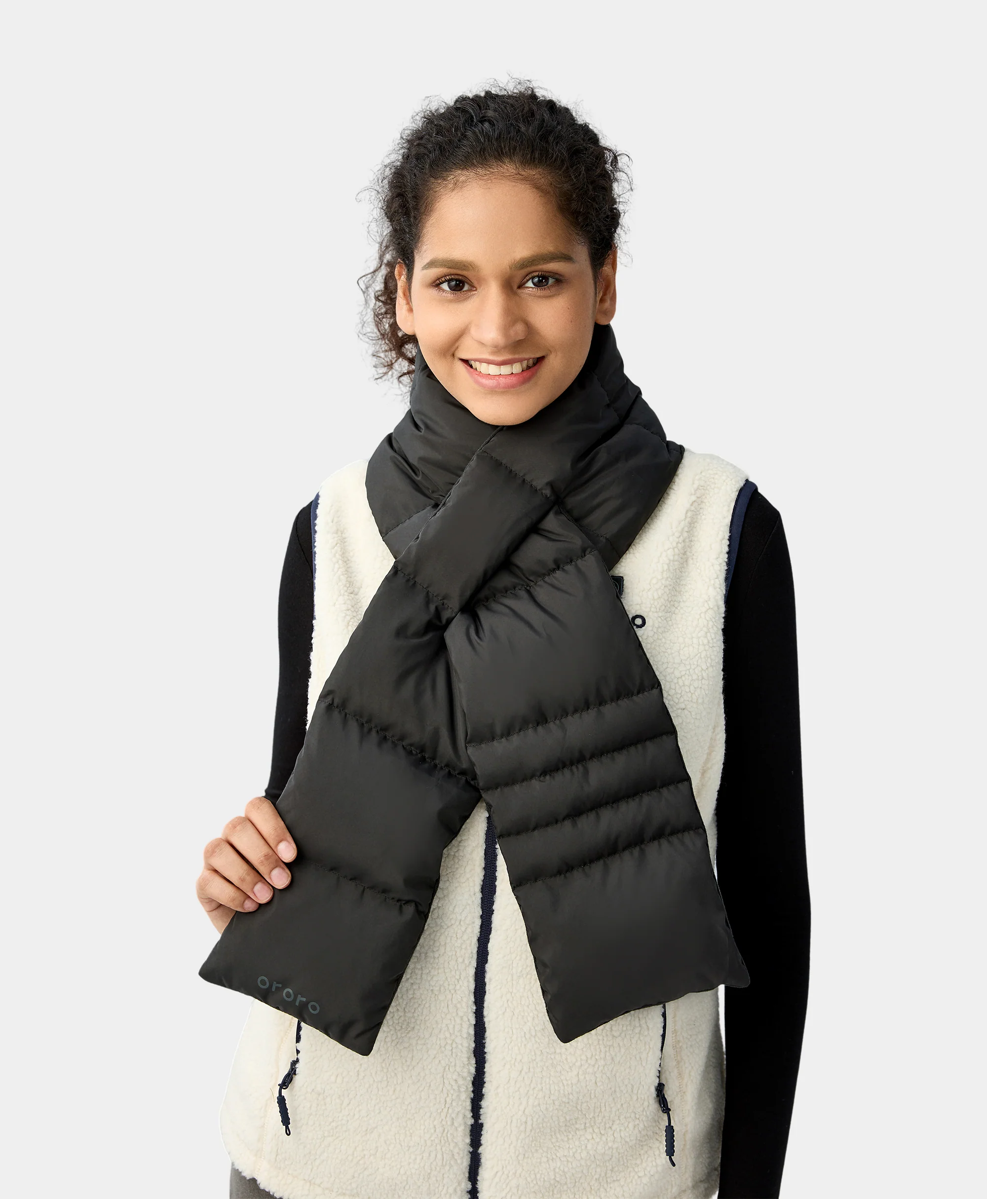 Unisex Heated Puffer Down Scarf (Long) - XNAUWBI